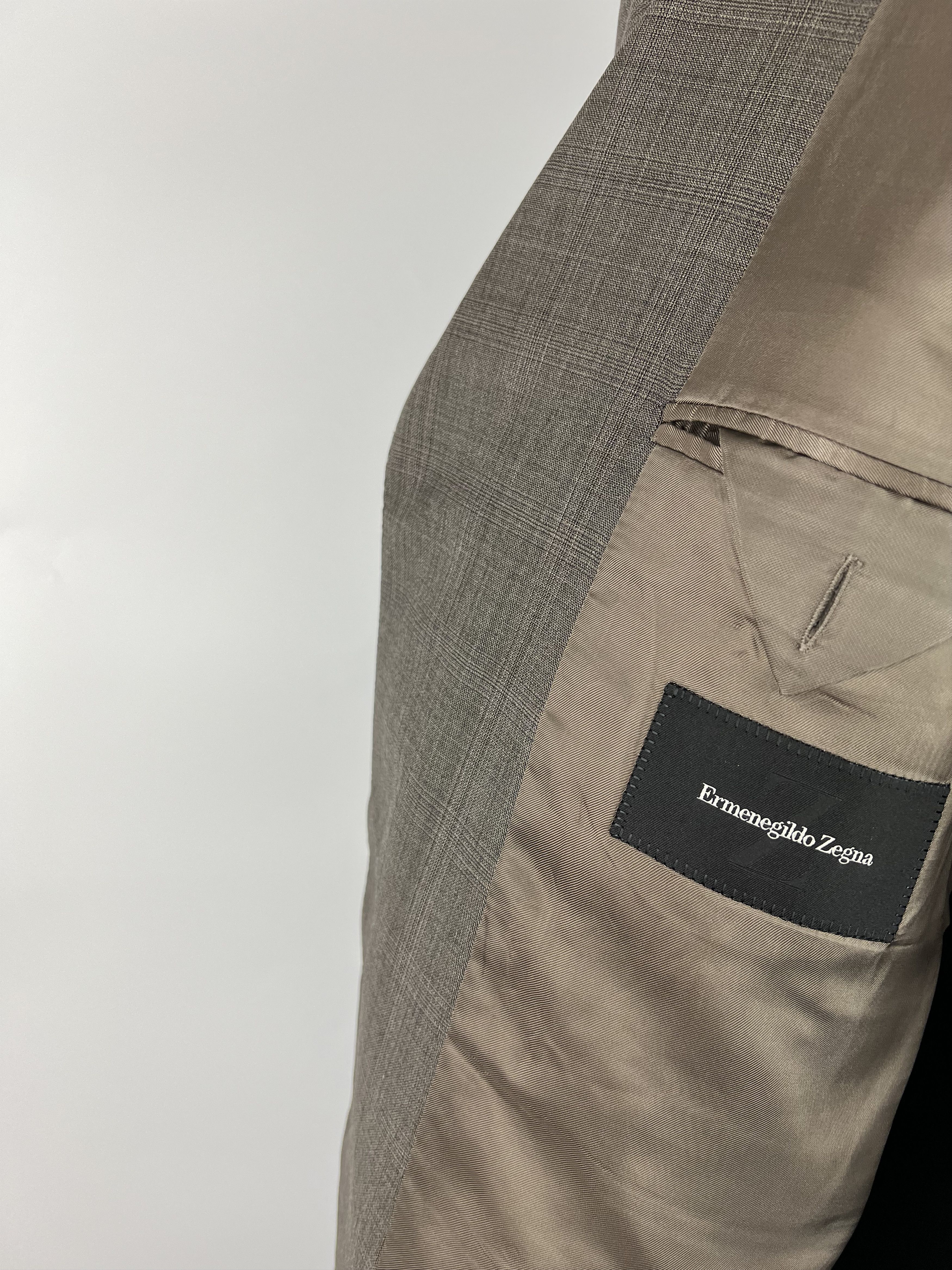 Ermenegildo Zegna Ermenegildo Zegna Three Buttons Wool Silk Size 52R Size 52R - 11 Thumbnail