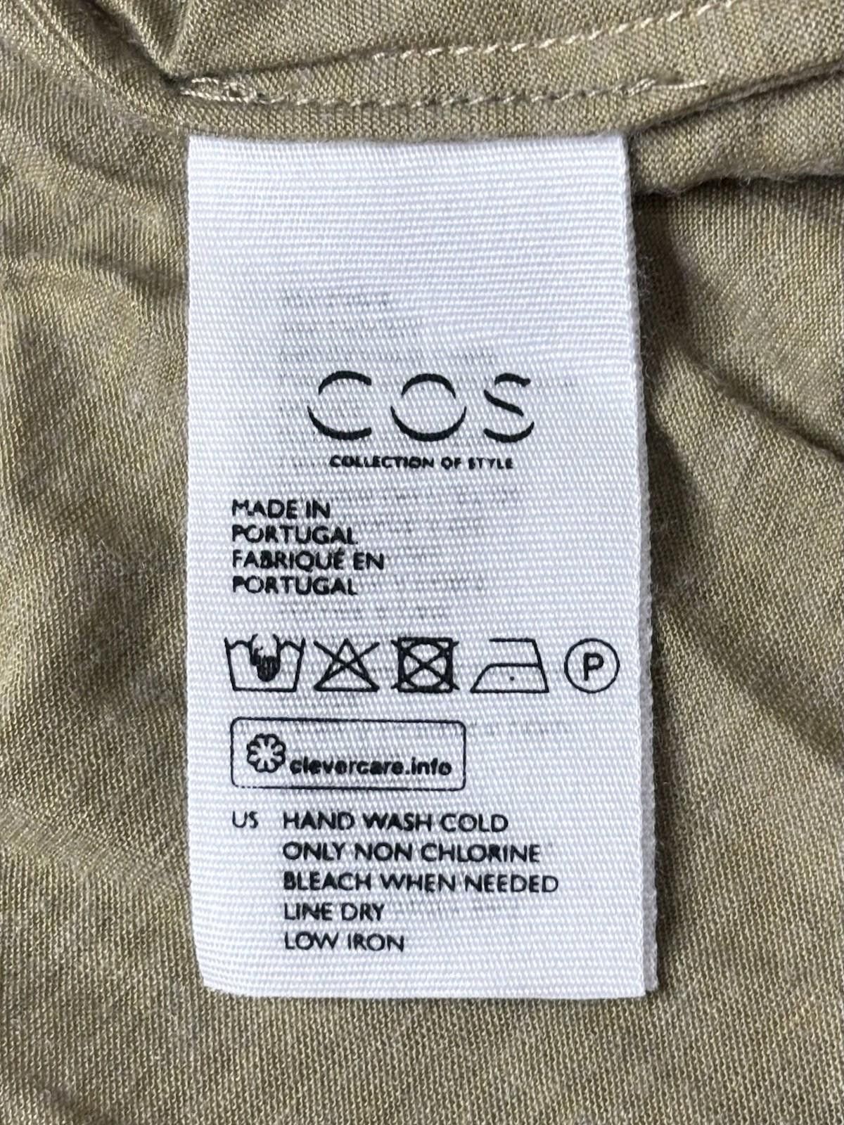Cos Cos Tank Top Women's XS Wool Blend Turtleneck Size XS / US 0-2 / IT 36-38 - 4 Thumbnail