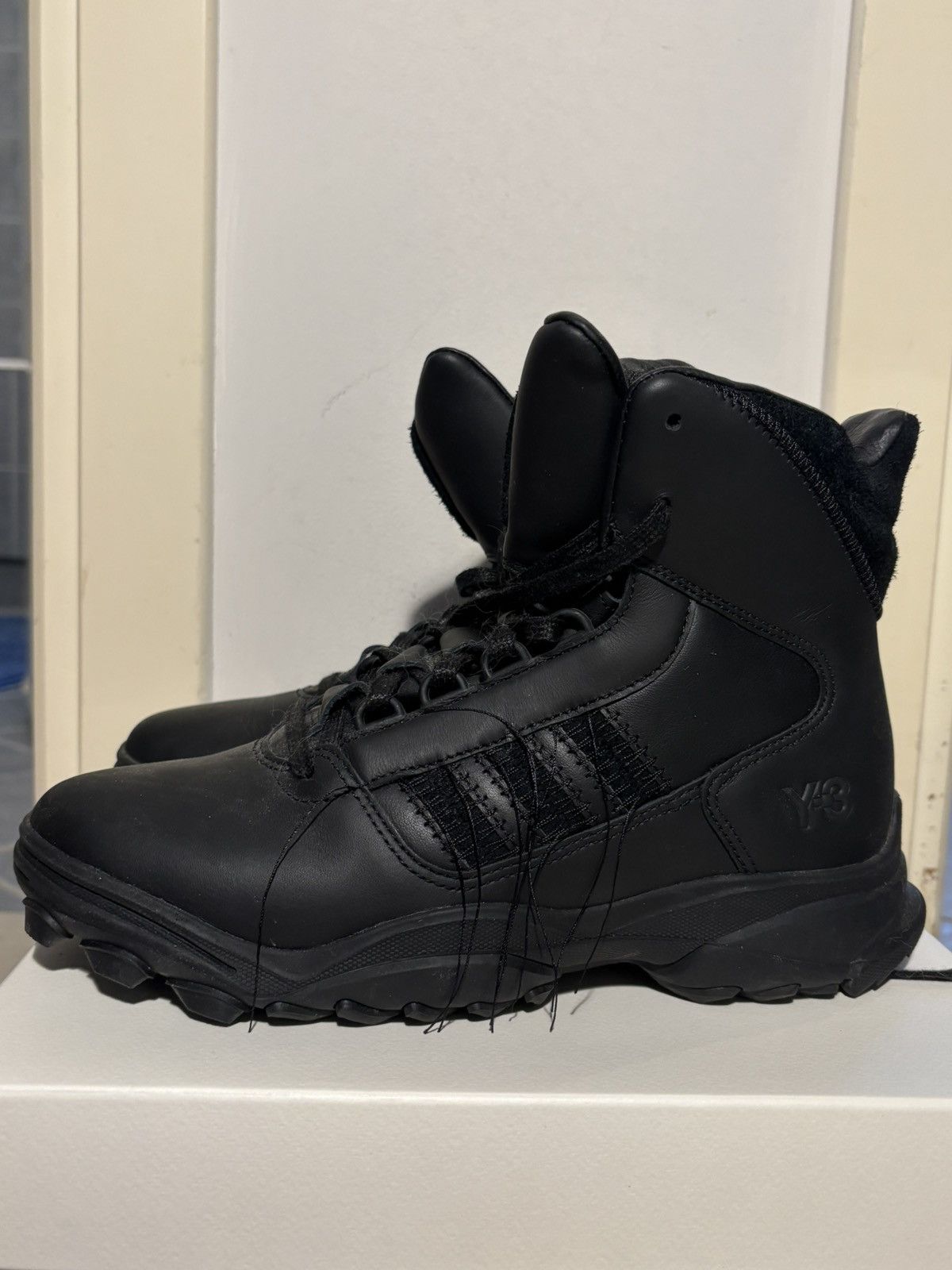 Adidas × Y-3 ADIDAS Y-3 GSG9 BLACK BOOTS Size US 7 / IT 37 - 5 Thumbnail