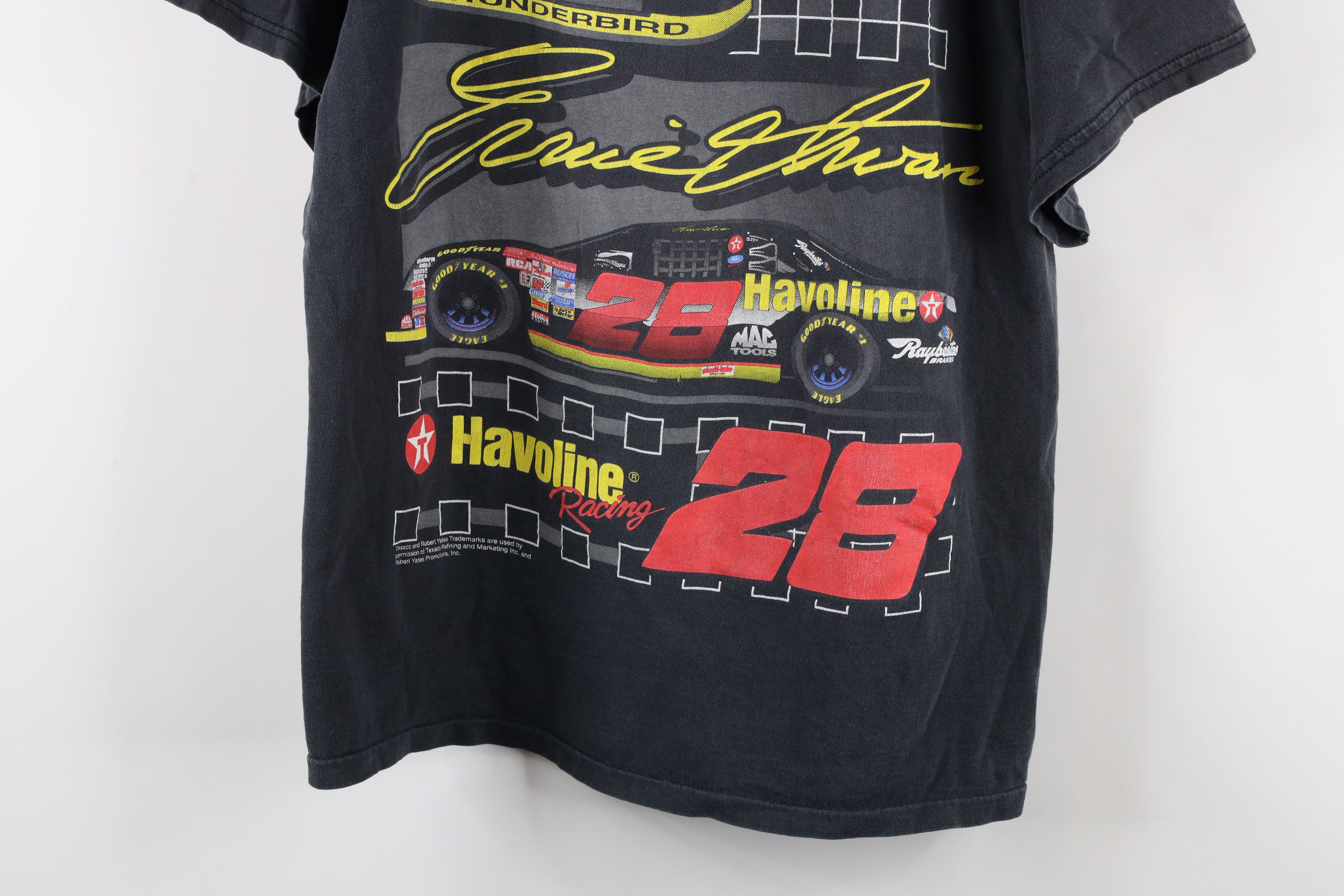 Vintage Vintage 90s NASCAR Ernie Irvan Racing All Over Print T-Shirt Size US L / EU 52-54 / 3 - 3 Thumbnail