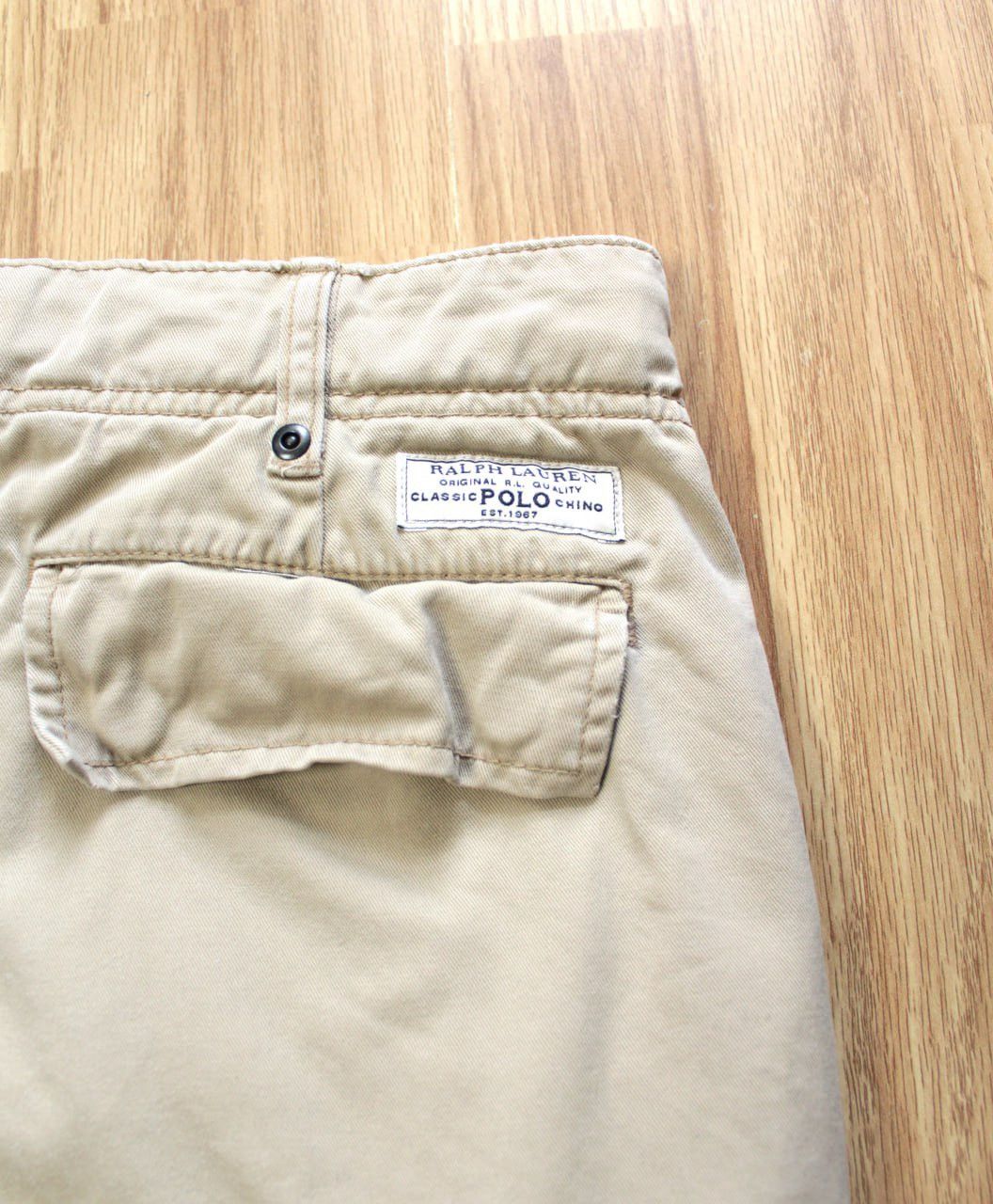 Polo Ralph Lauren 🔥 Polo Ralph Lauren Cargo Shorts Vintage Pockets Y2K Chief Size US 32 / EU 48 - 4 Thumbnail