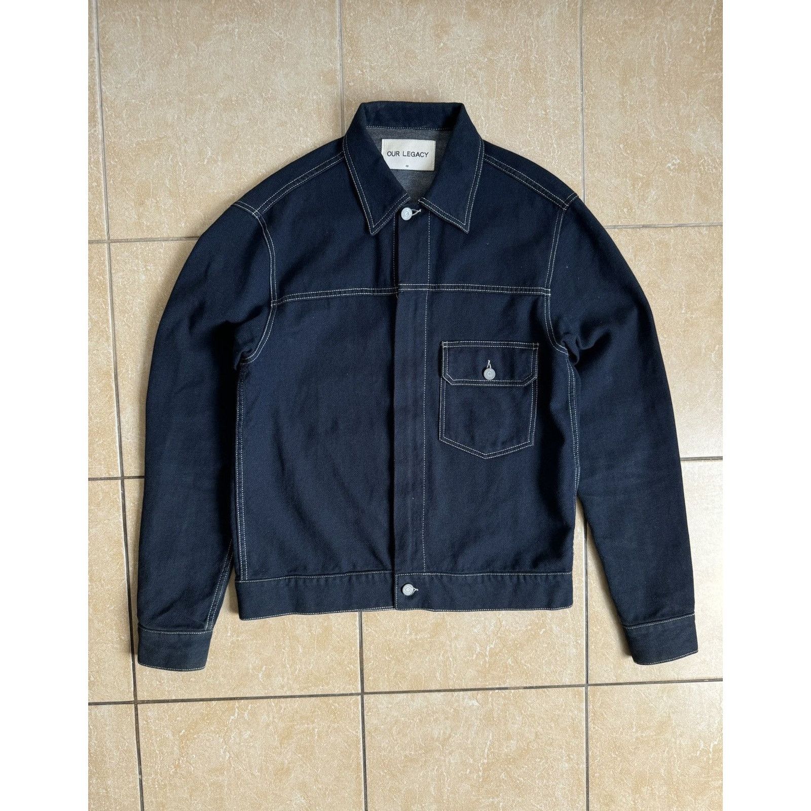 Our Legacy Rodeo Jacket Western Blue Denim | Grailed