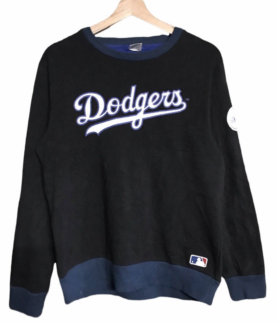Dodgers Sweatshirt Crewneck Black Colour