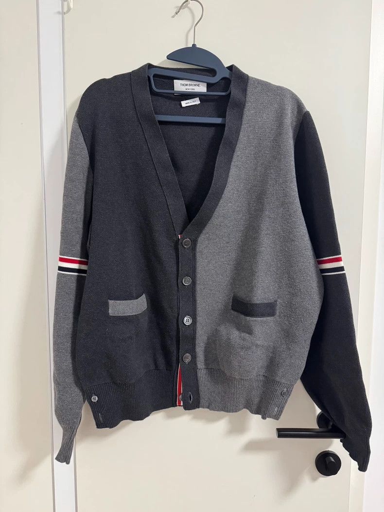 Thom Browne Thom browne Men's knitted cardigan 2504-Nextarrow Size US XXL / EU 58 / 5 - 1 Thumbnail
