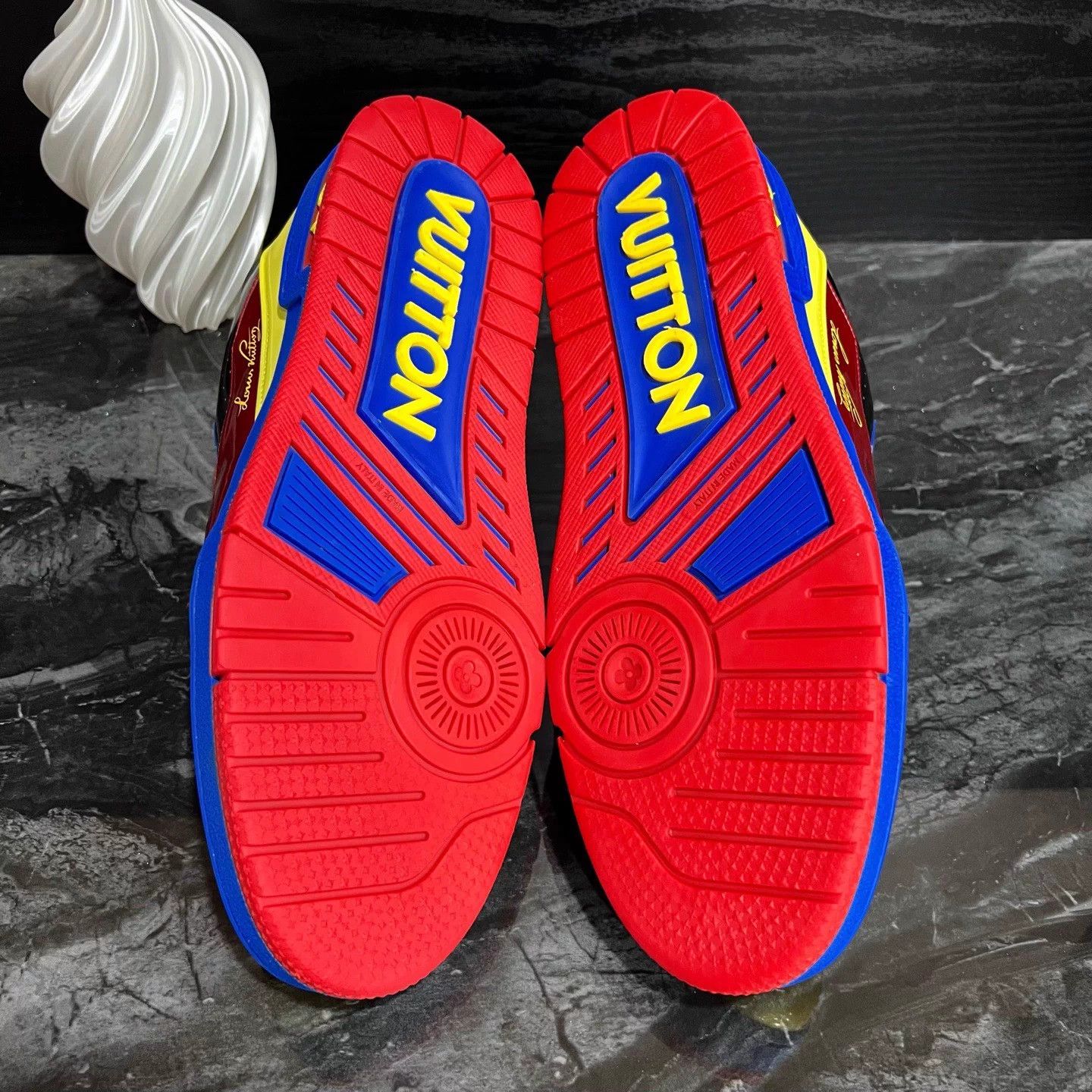 Louis Vuitton Iron Man Paint Trainer 42.5 95 New Size US 9.5 / EU 42-43 - 5 Thumbnail