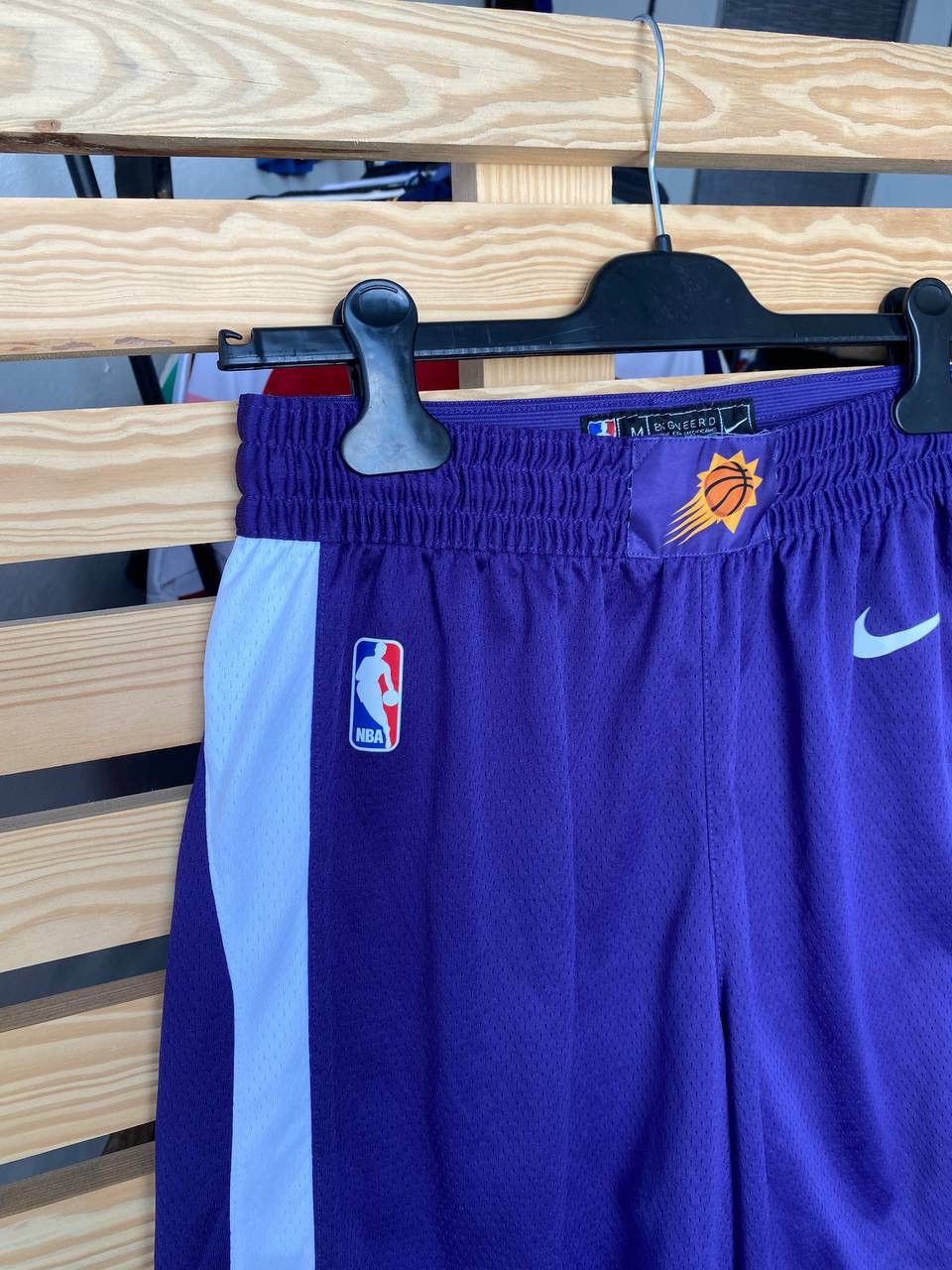 Nike NBA Phoenix Suns Icon Edition Swingman Baseball Baggy Shorts Size US 34 / EU 50 - 5 Thumbnail