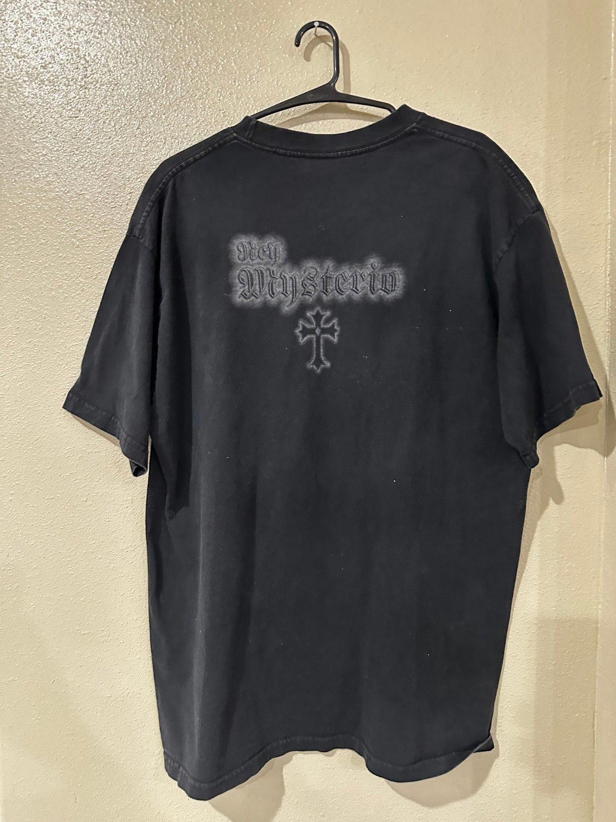 Designer (RARE) Vintage Rey Mysterio T-shirt Size US XL / EU 56 / 4 - 2 Thumbnail
