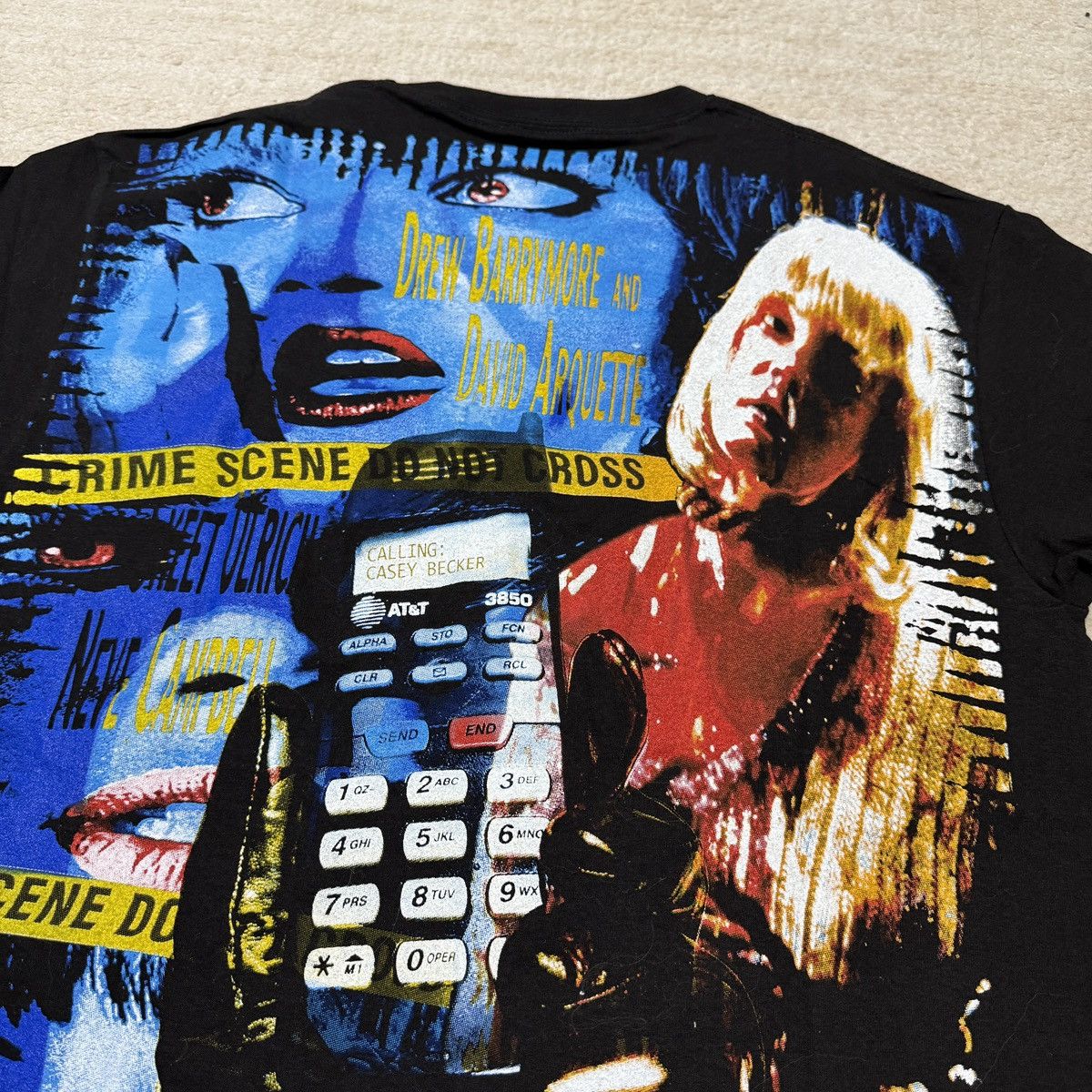Other Backstock Co Ghostface Scream T-shirt Horror AOP Size US L / EU 52-54 / 3 - 6 Thumbnail