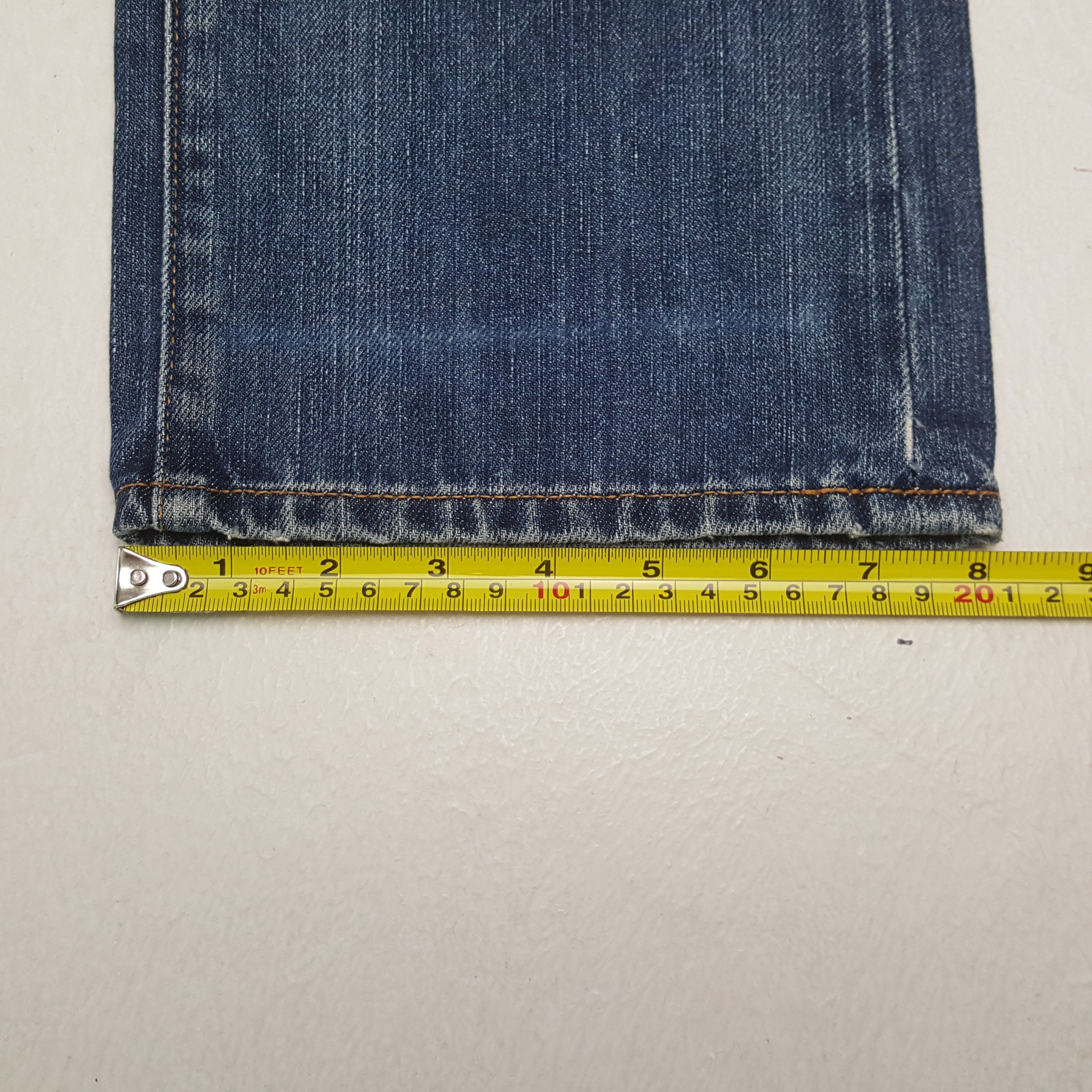 Evisu Evisu Japanese Brand Streetwear Custom Daicock Jeans C297N19 Size US 30 / EU 46 - 11 Thumbnail