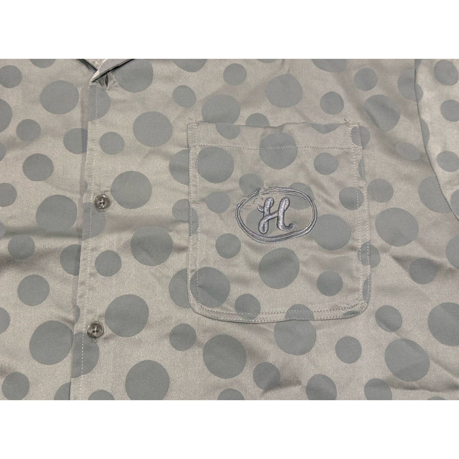 Honor the Gift Honor The Gift Men’s Century Camp Button-Up Shirt XL Green Polka Dot Short Sleeve Mens XL Green Polka Dot Shirt Size US XL / EU 56 / 4 - 5 Thumbnail