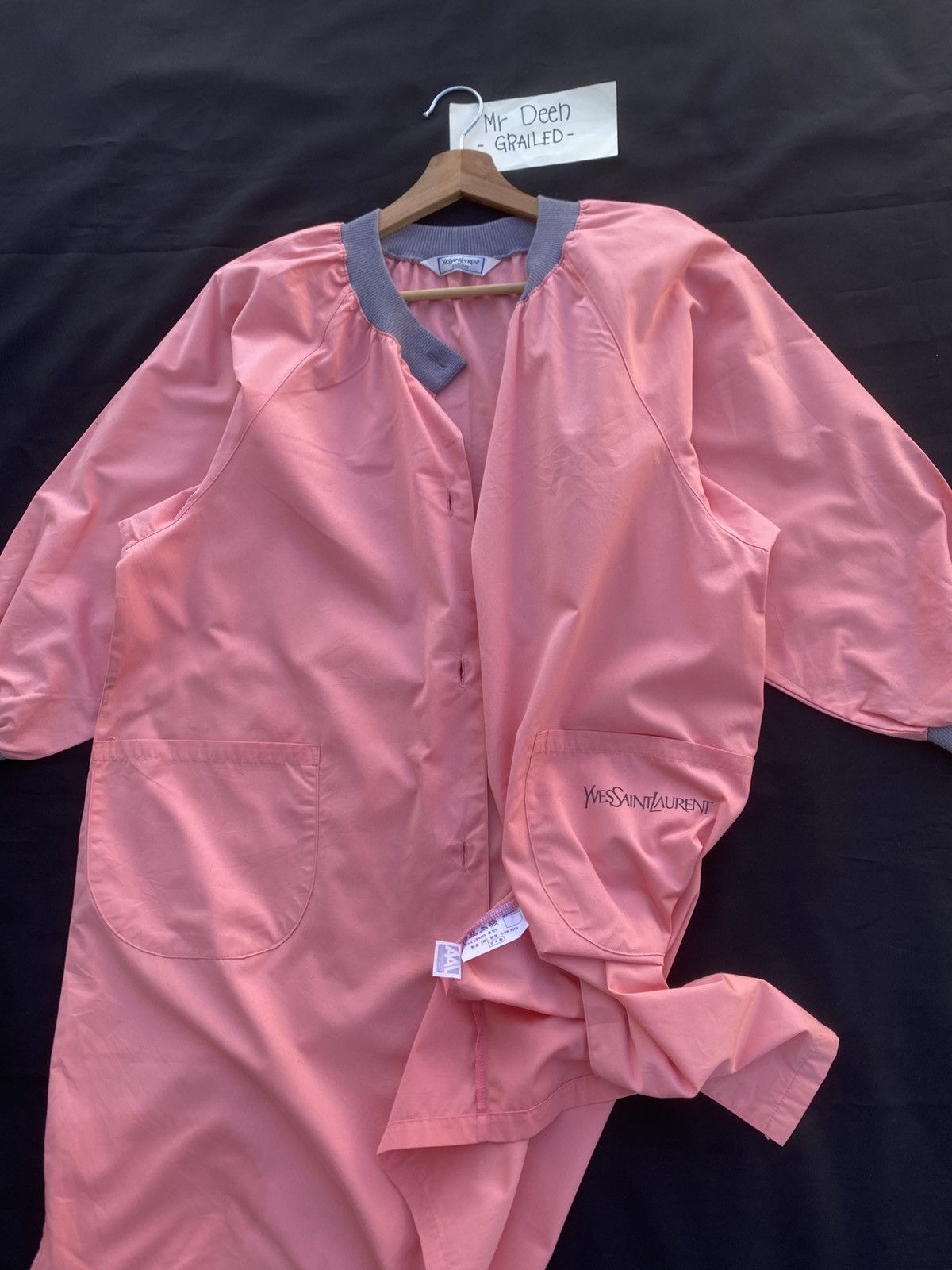 Yves Saint Laurent Rare Yves Saint Laurent Pink Long Shirt Size L / US 10 / IT 46 - 15 Thumbnail