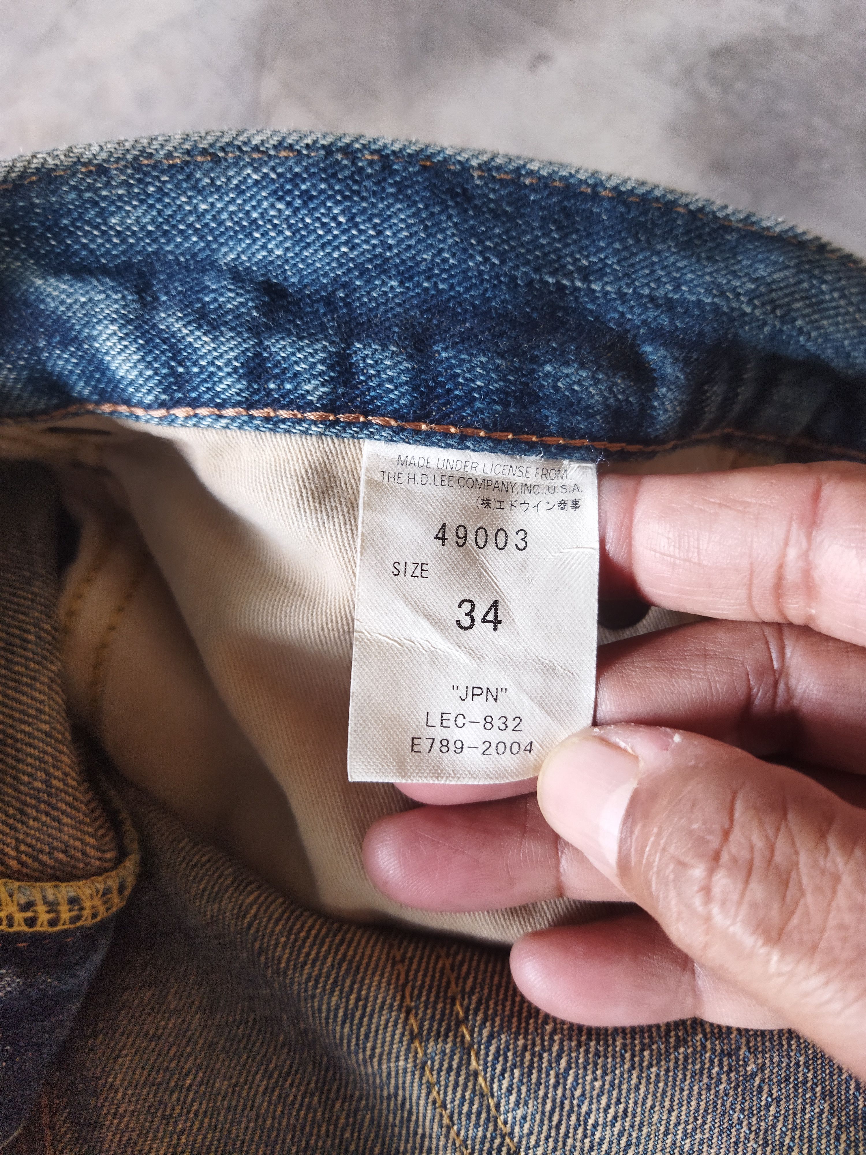 Lee × Vintage VINTAGE LEE RIDERS FADED BLUE JEANS PANTS Size US 36 / EU 52 - 11 Thumbnail