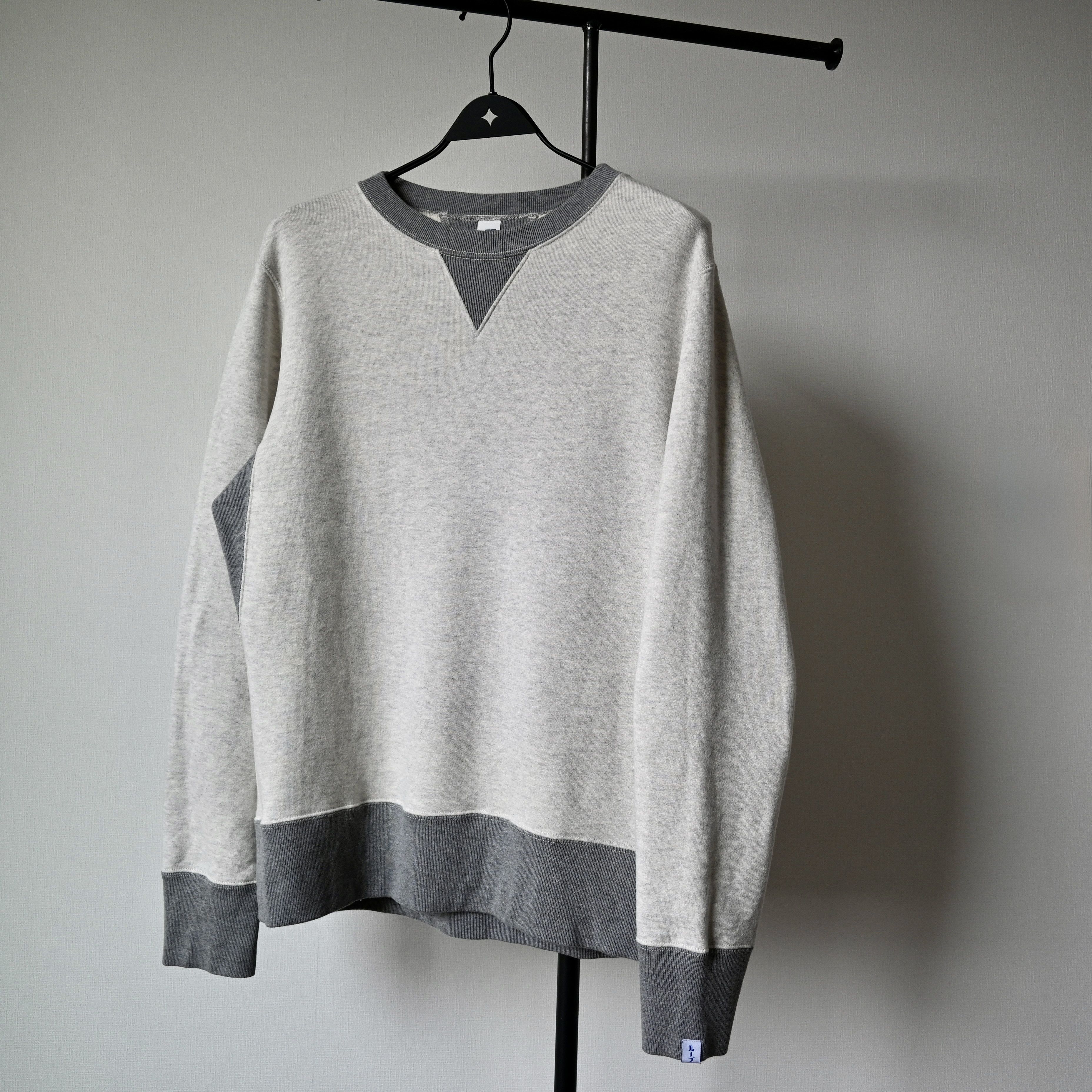 Beams Plus × Loopwheeler Loopwheeler for BEAMS Plus two-tone crewneck sweatshirt Size US L / EU 52-54 / 3 - 9 Thumbnail