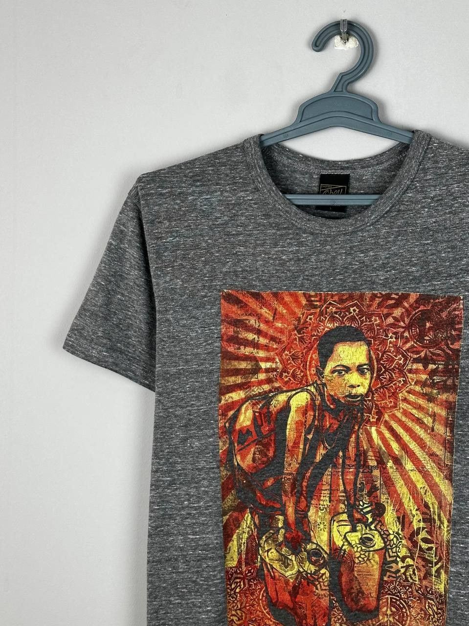Obey Obey Awareness African Dream Rare T Shirt Made In USA Size US L / EU 52-54 / 3 - 3 Thumbnail