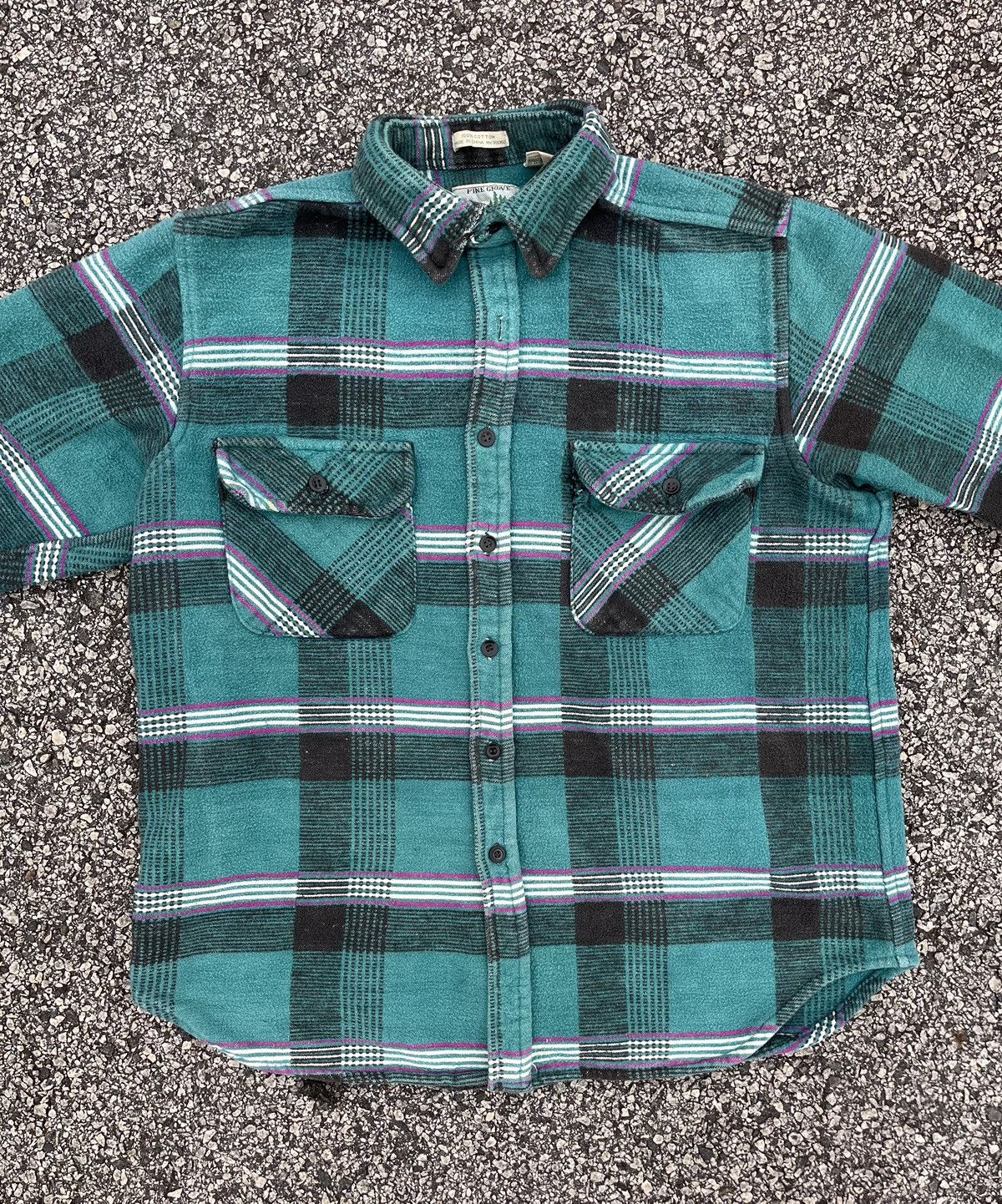 Japanese Brand × Vintage Vintage thick pine grove button up Size US L / EU 52-54 / 3 - 2 Thumbnail