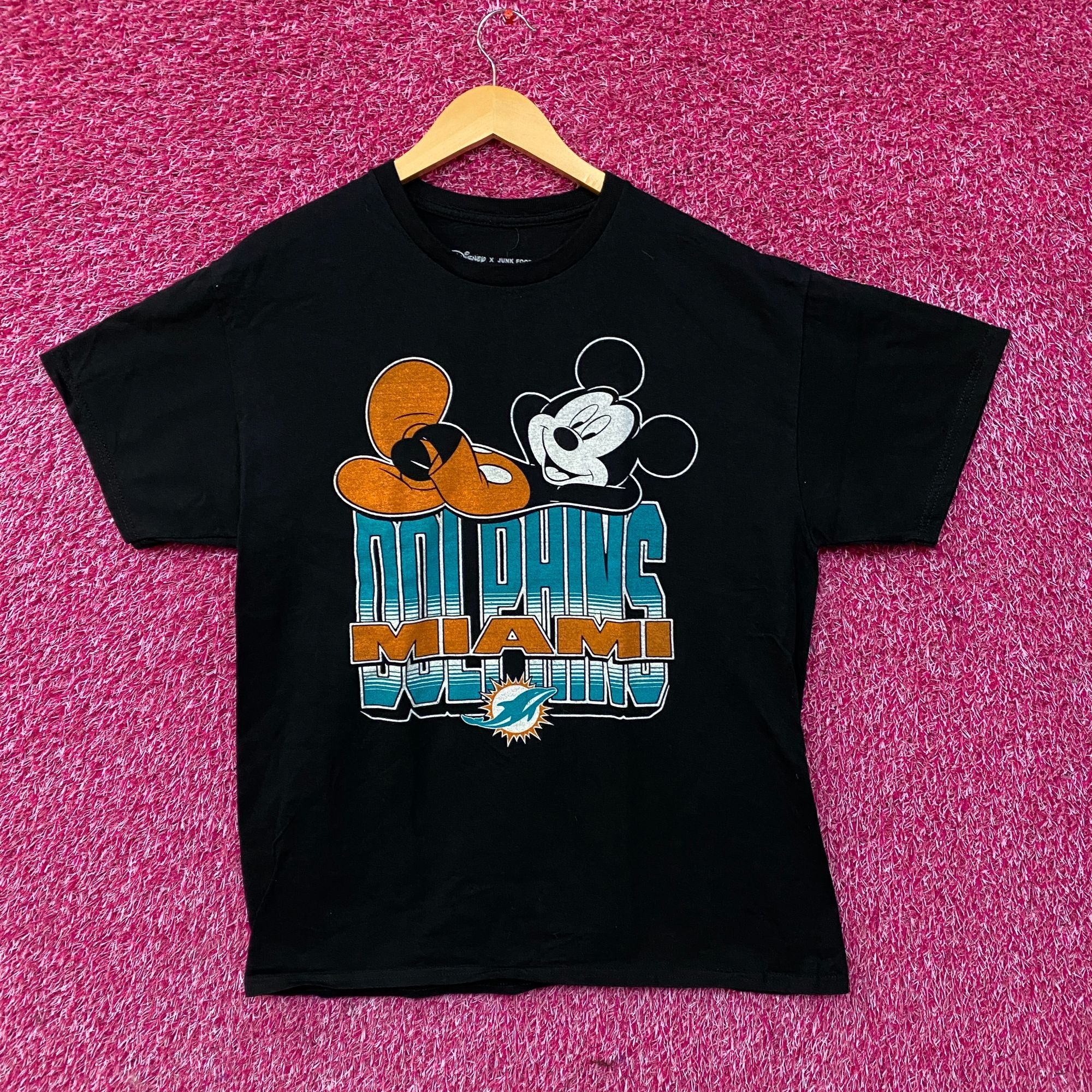 Junk Food Disney x Junk Food NFL Miami Dolphins Mickey Mouse Kick Back Size US M / EU 48-50 / 2 - 1 Thumbnail