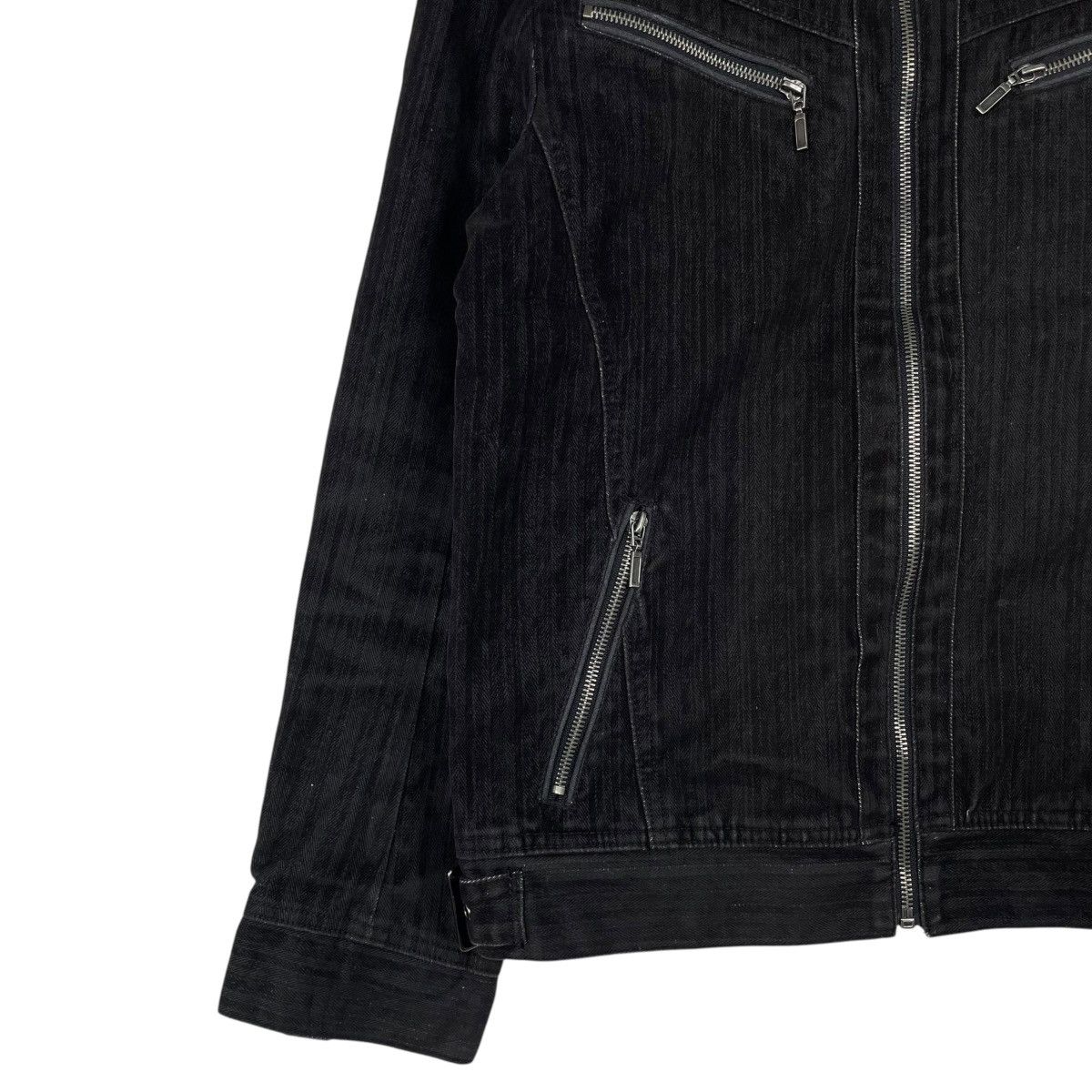 Japanese Brand Silver Moon Japan Denim Jeans Rider Jacket Size US M / EU 48-50 / 2 - 3 Thumbnail