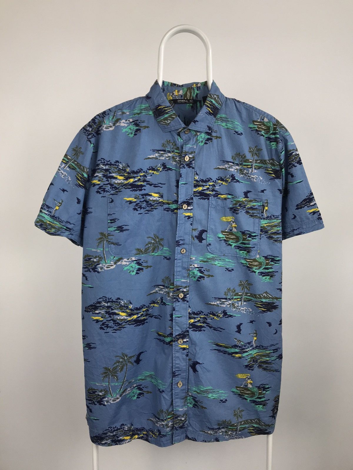 O'Neill × Vintage O’Neill Short Sleeve Hawaiian Style Shirt Beach Wear Size US XL / EU 56 / 4 - 1 Thumbnail