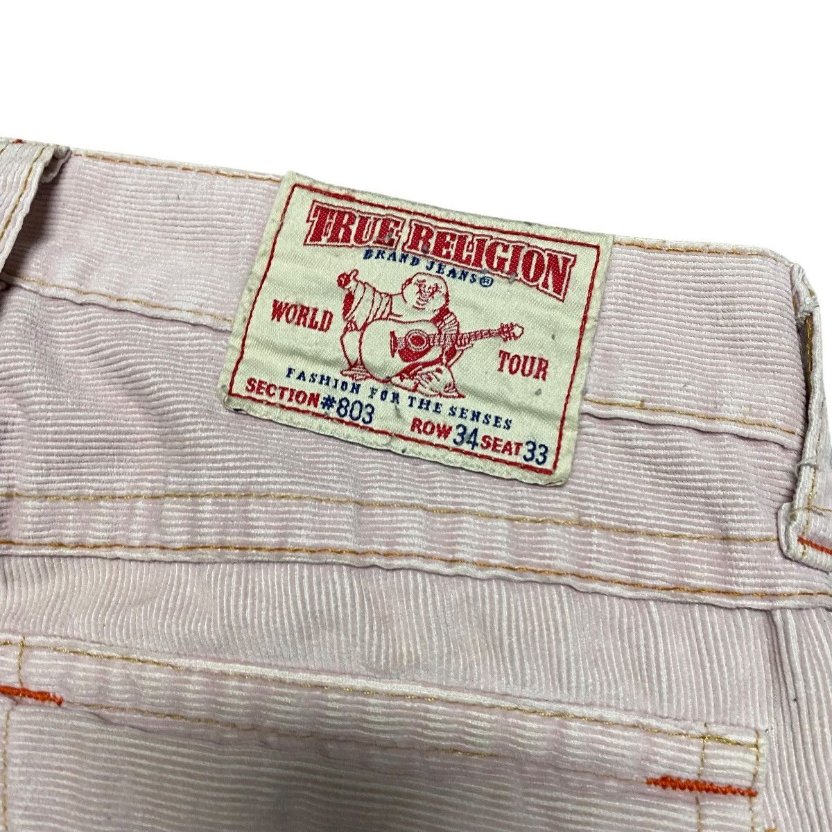 True Religion True Religion Dyed&Stone Corduroy Jeans Size US 34 / EU 50 - 12 Thumbnail