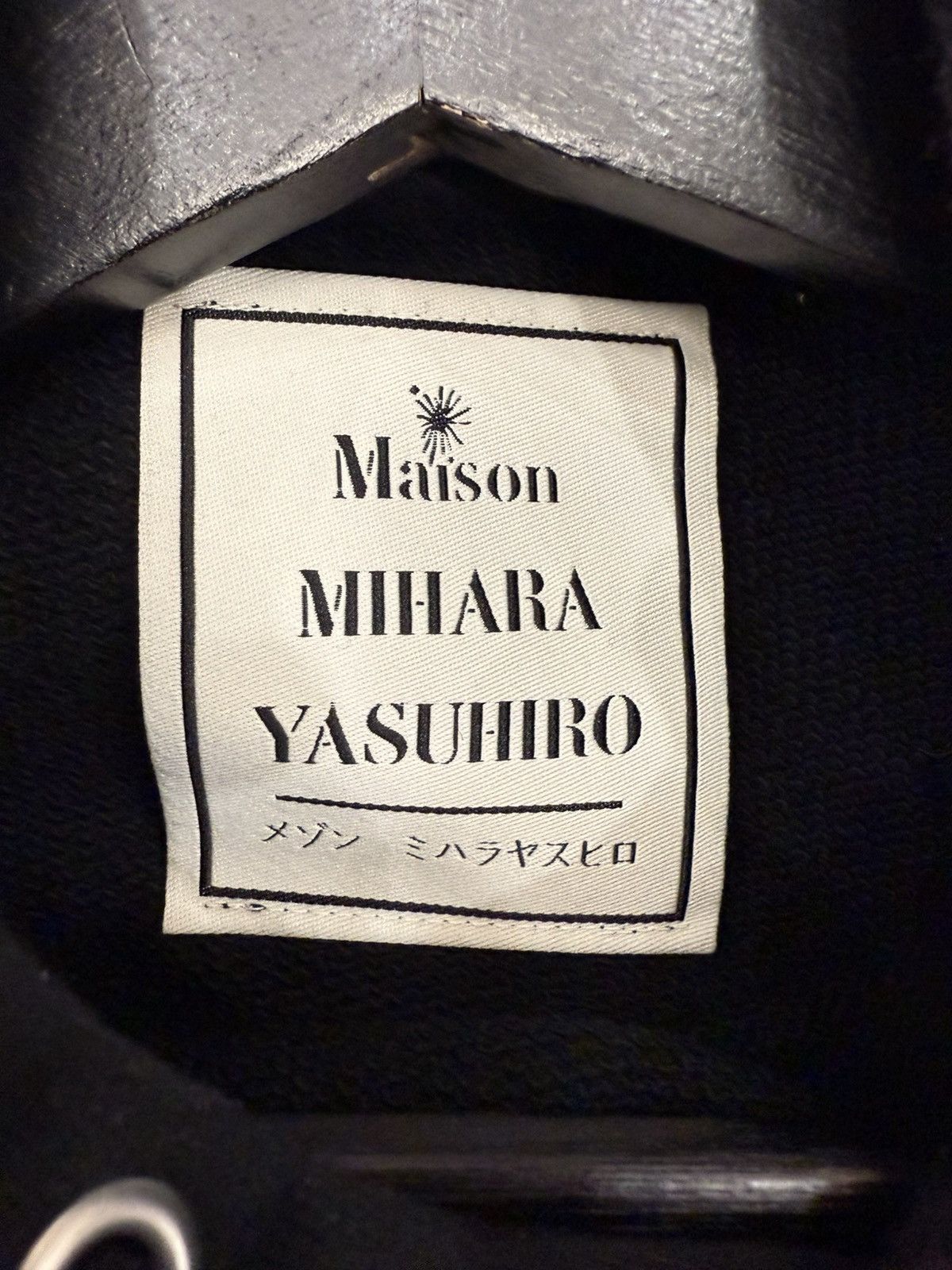 Maison MIHARA YASUHIRO MMY Purple Face Logo Hoodie Size US M / EU 48-50 / 2 - 7 Thumbnail