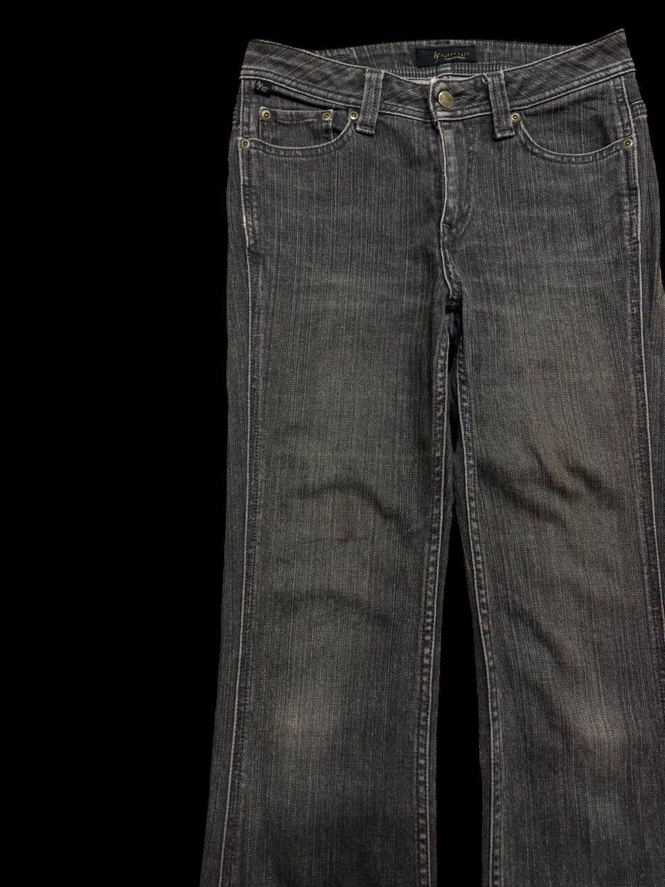 Vintage FLARED 90s Style Japanese Bobson Mudwash Bootcut Sick Jeans Size US 27 - 4 Thumbnail
