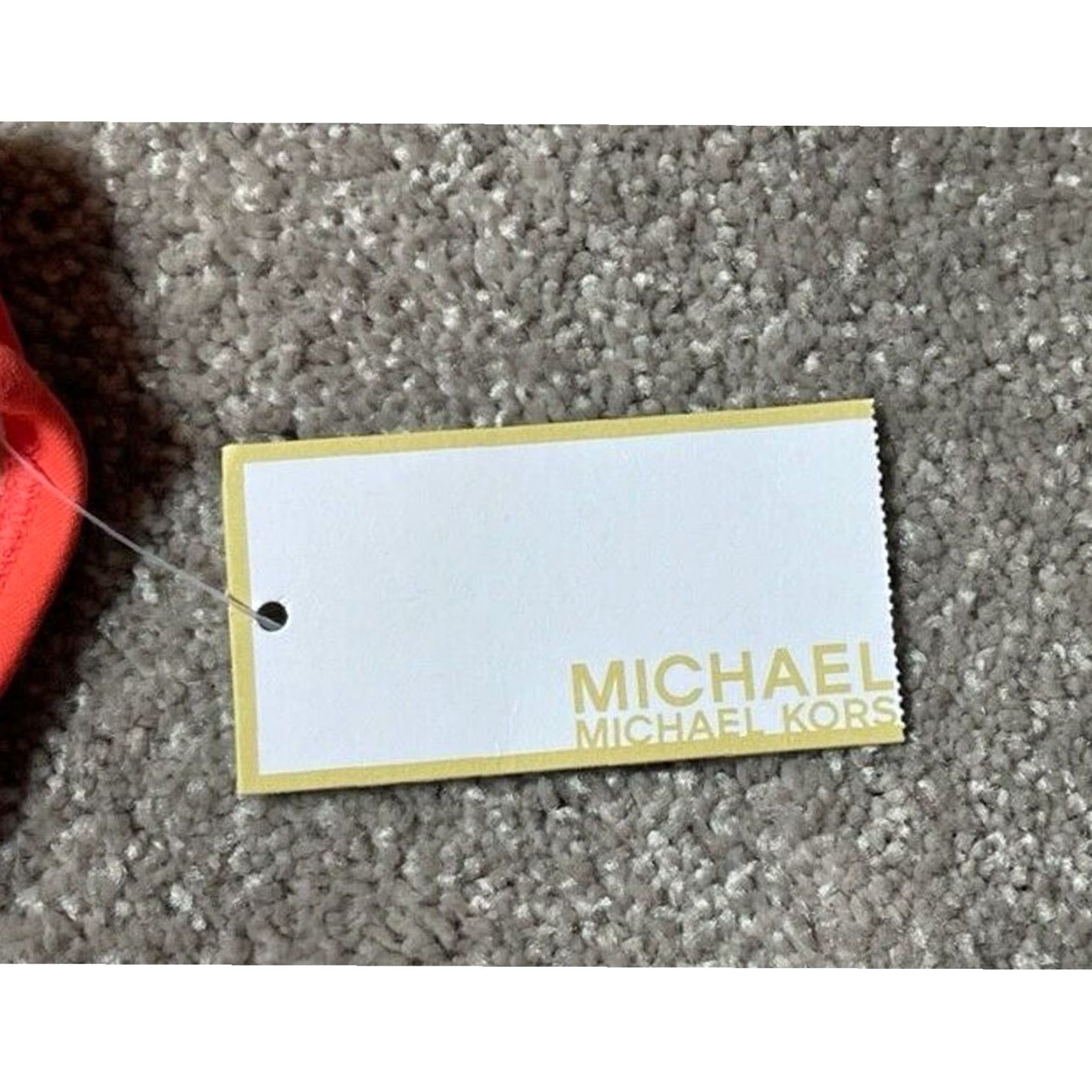 Michael Kors Michael Kors Bikini Bottom XS Bright Coral Retro 80s 90s Y2K Chic Swim Designer Women XS Solid Nylon Spandex Hand Wash Only Size 26" / US 2 / IT 38 - 8 Thumbnail
