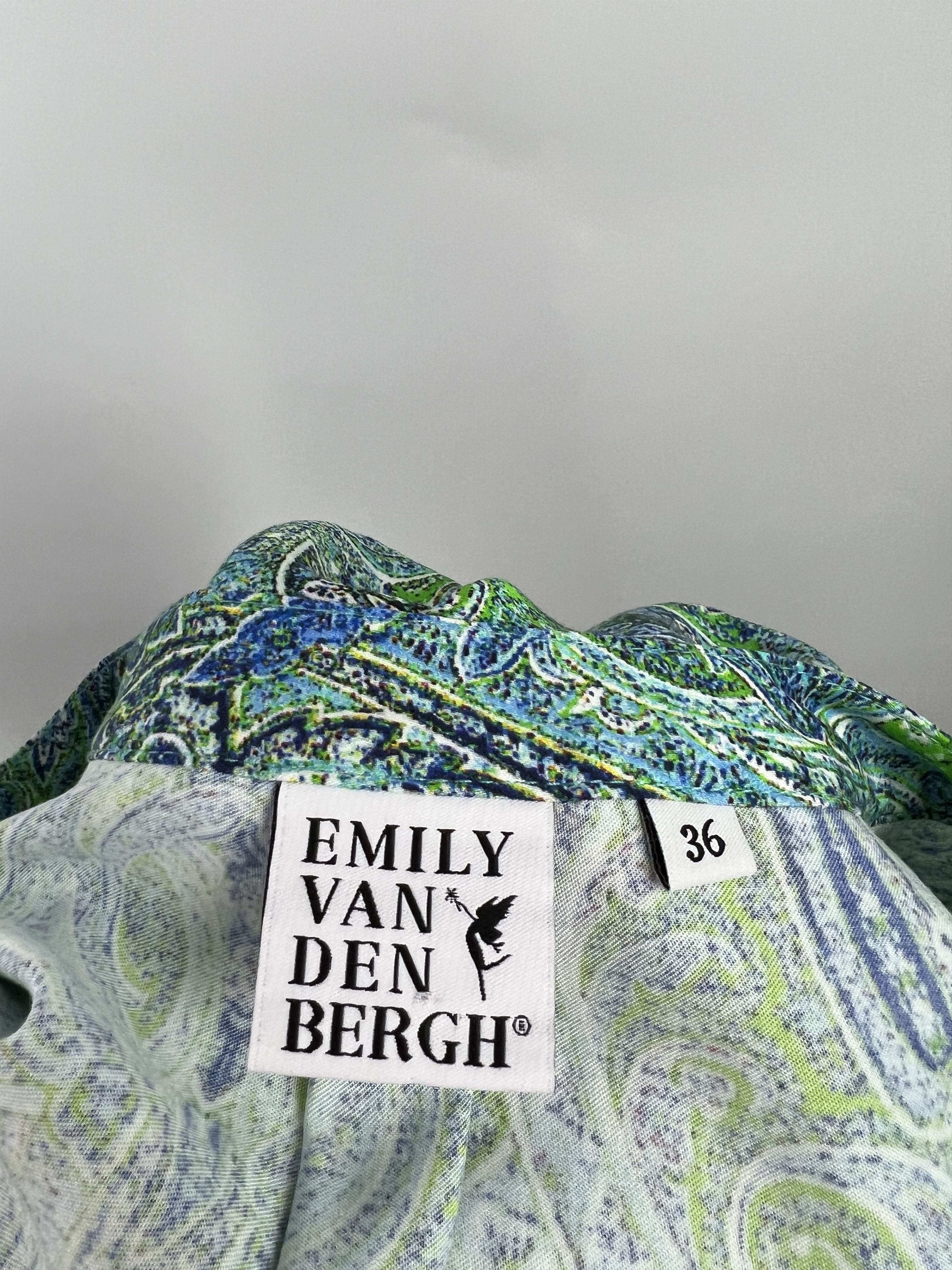 Designer × Other Emily Van Den Bergh Paisley Print Blouse Shirt Top Size 36 Size S / US 4 / IT 40 - 11 Thumbnail