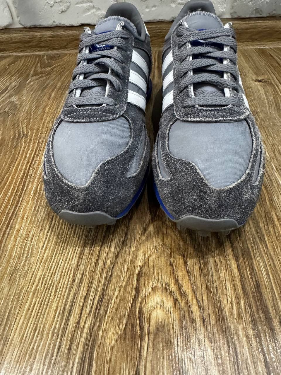 Adidas Adidas La Trainer Retro Sneakers Grey Trainers Size US 9.5 / EU 42-43 - 5 Thumbnail