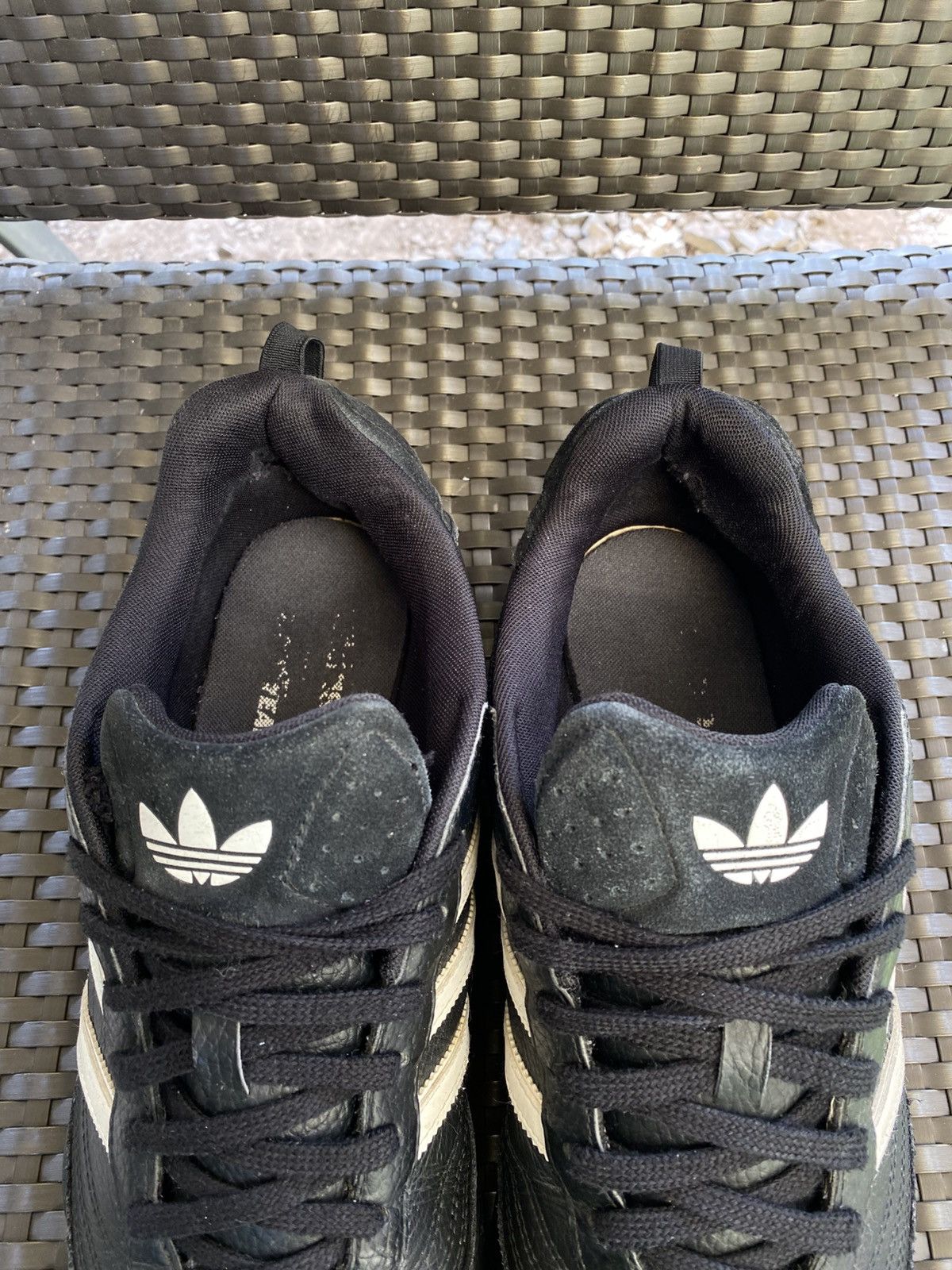 Adidas Adidas Goodyear Leather Sneakers Y2K Taekwondo Size US 11.5 / EU 44-45 - 6 Thumbnail