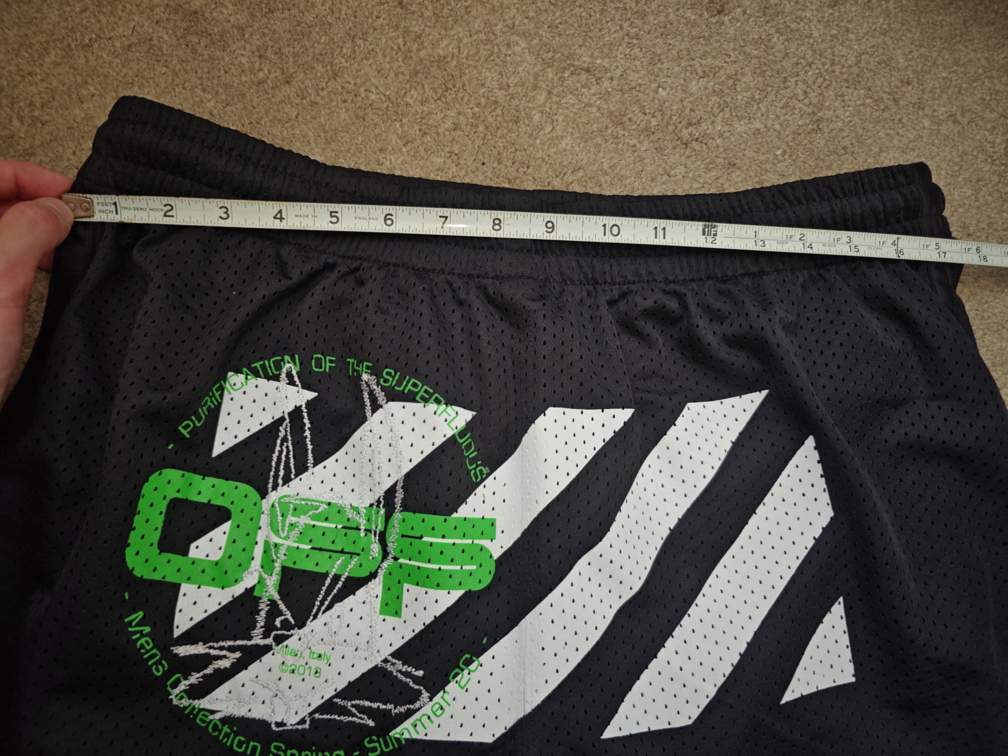 Off-White Off-White Harry the Bunny Basketball Shorts Size US 34 / EU 50 - 11 Thumbnail