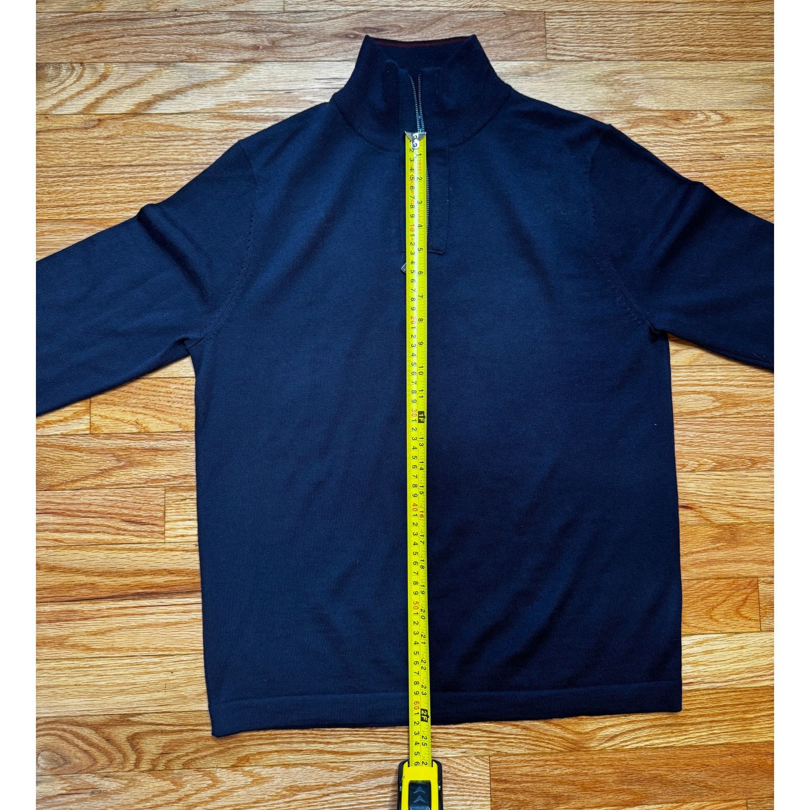 Gap Vintage GAP Merino Wool Quarter Zip Sweater Small Size US S / EU 44-46 / 1 - 3 Thumbnail