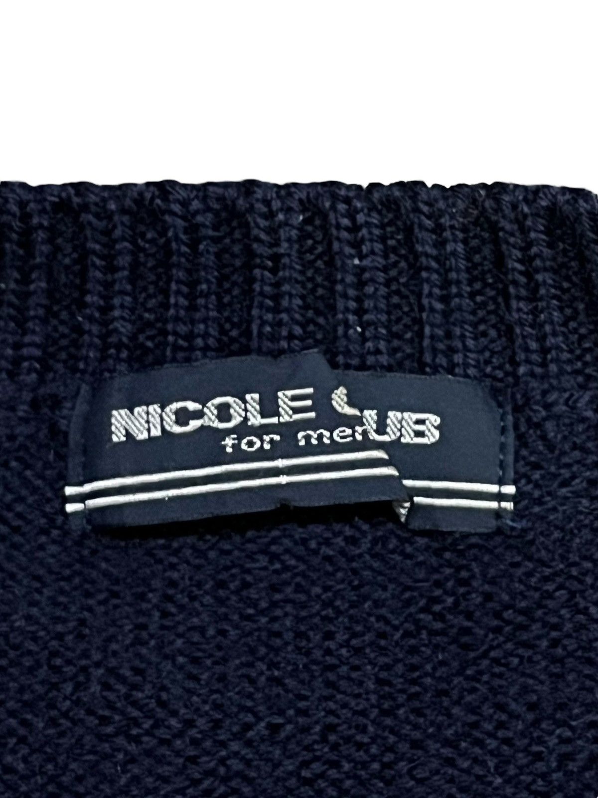 Nicole Club Vtg NICOLE CLUB Multicolor Embroidery Patchwork Wool Sweater Size US M / EU 48-50 / 2 - 12 Thumbnail