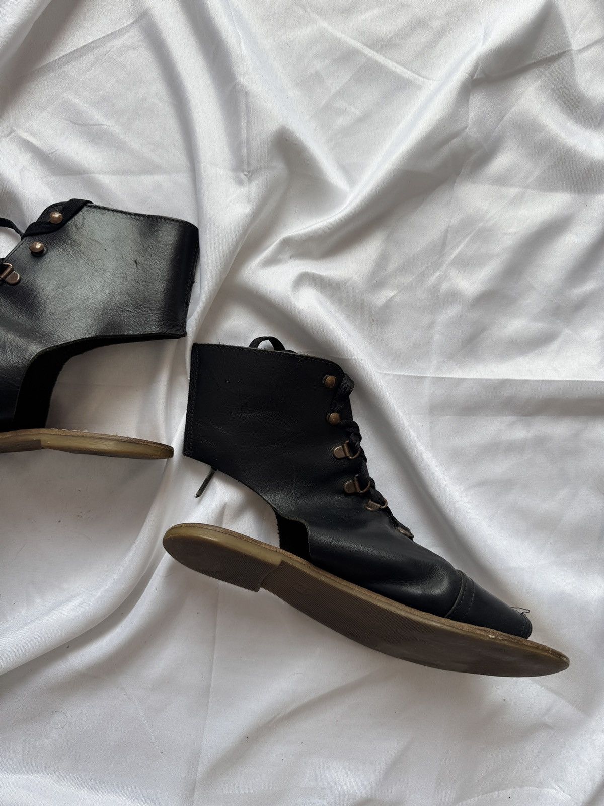 Diesel Diesel Vintage Archive Y2K Gladiator Leather Sandals Size US 8 / IT 38 - 9 Thumbnail