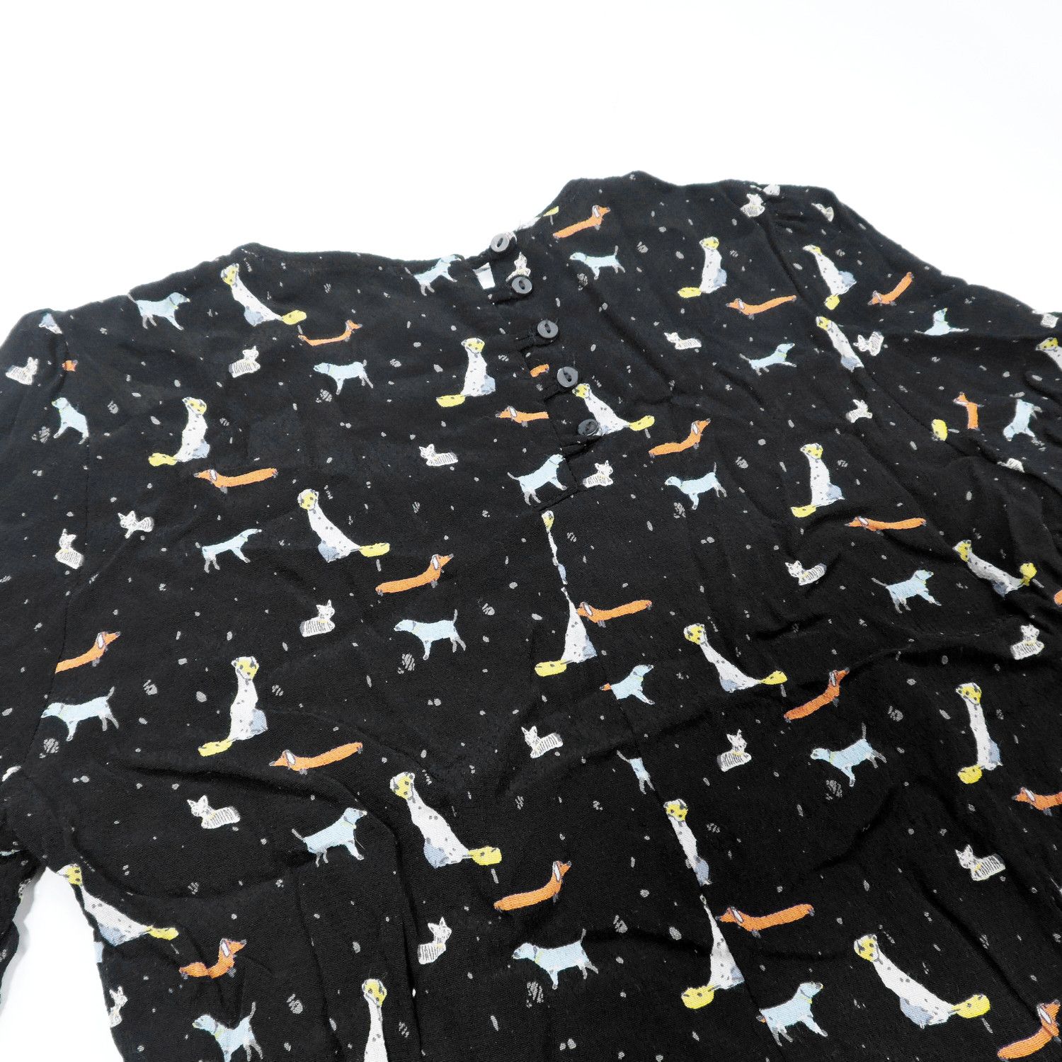 Zara ZARA TRAFALUC COLLECTION DOG PRINTED PATTERN MINI DRESS Size S / US 4 / IT 40 - 11 Thumbnail