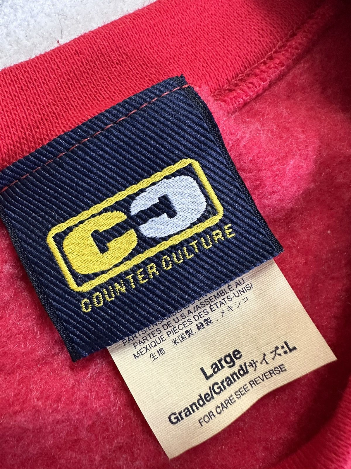 Japanese Brand × Vintage Vintage 90's Y2K Counter Culture Crewneck USA Grunge Skate Size US L / EU 52-54 / 3 - 4 Thumbnail