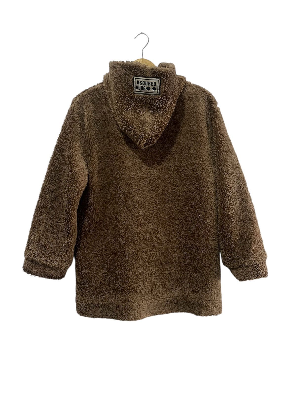 14th Addiction Vintage Style Sherpa Fleece Zip Up Hoodie Brown Size US XL / EU 56 / 4 - 3 Thumbnail