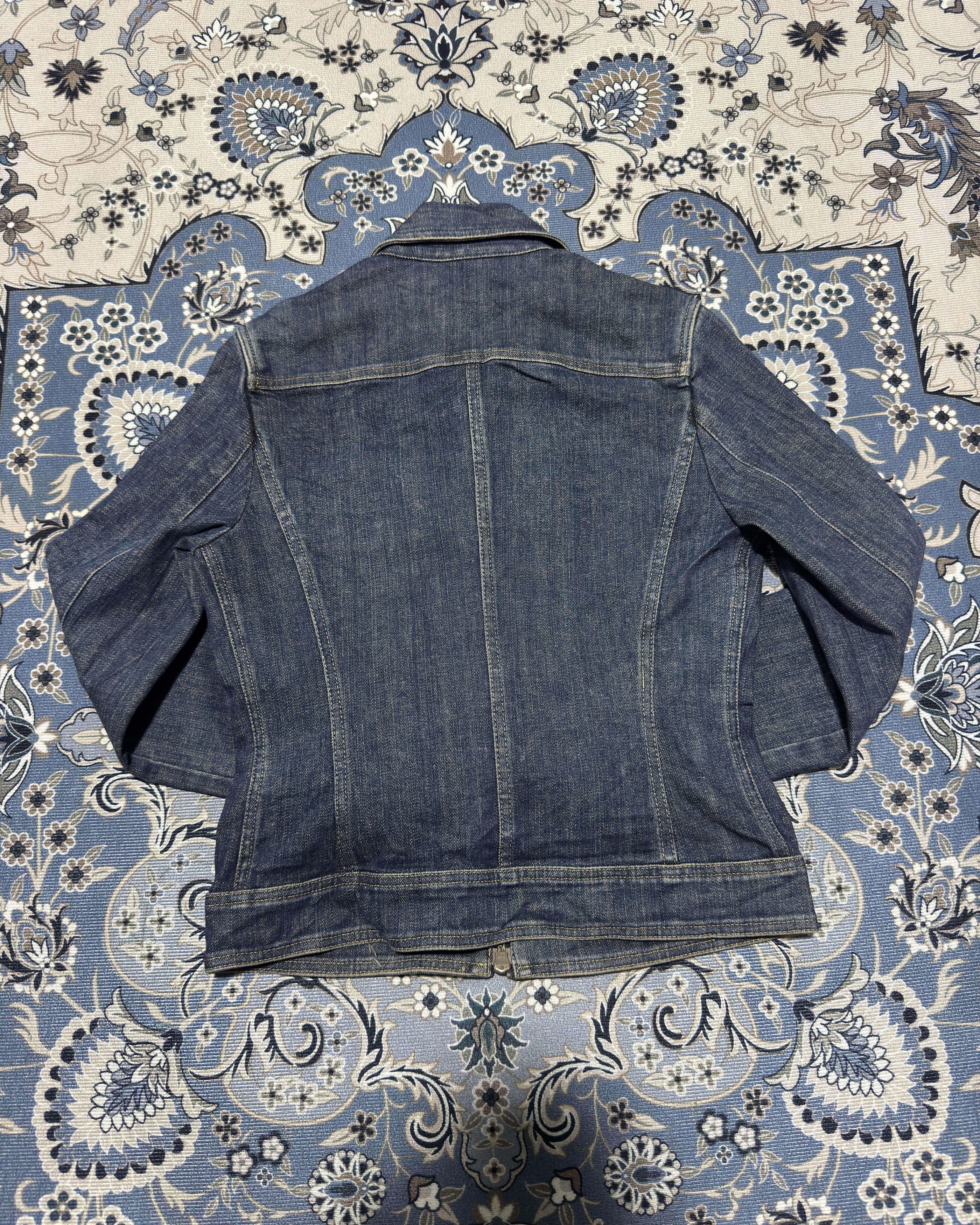 Japanese Brand × Yohji Yamamoto Ined by Yohji Yamamoto Denim Trucker Jacket Size S / US 4 / IT 40 - 4 Thumbnail
