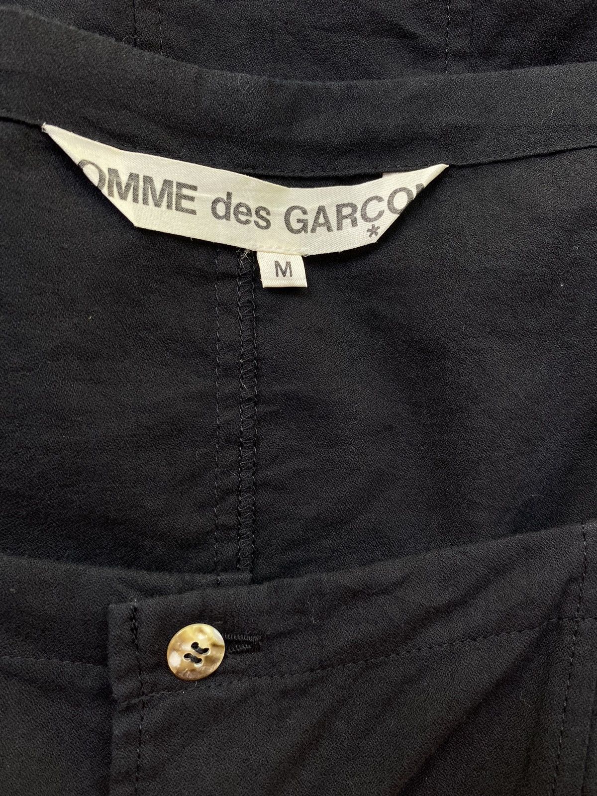 Comme des Garcons Comme des Garcons vintage black blouse Size ONE SIZE - 5 Thumbnail