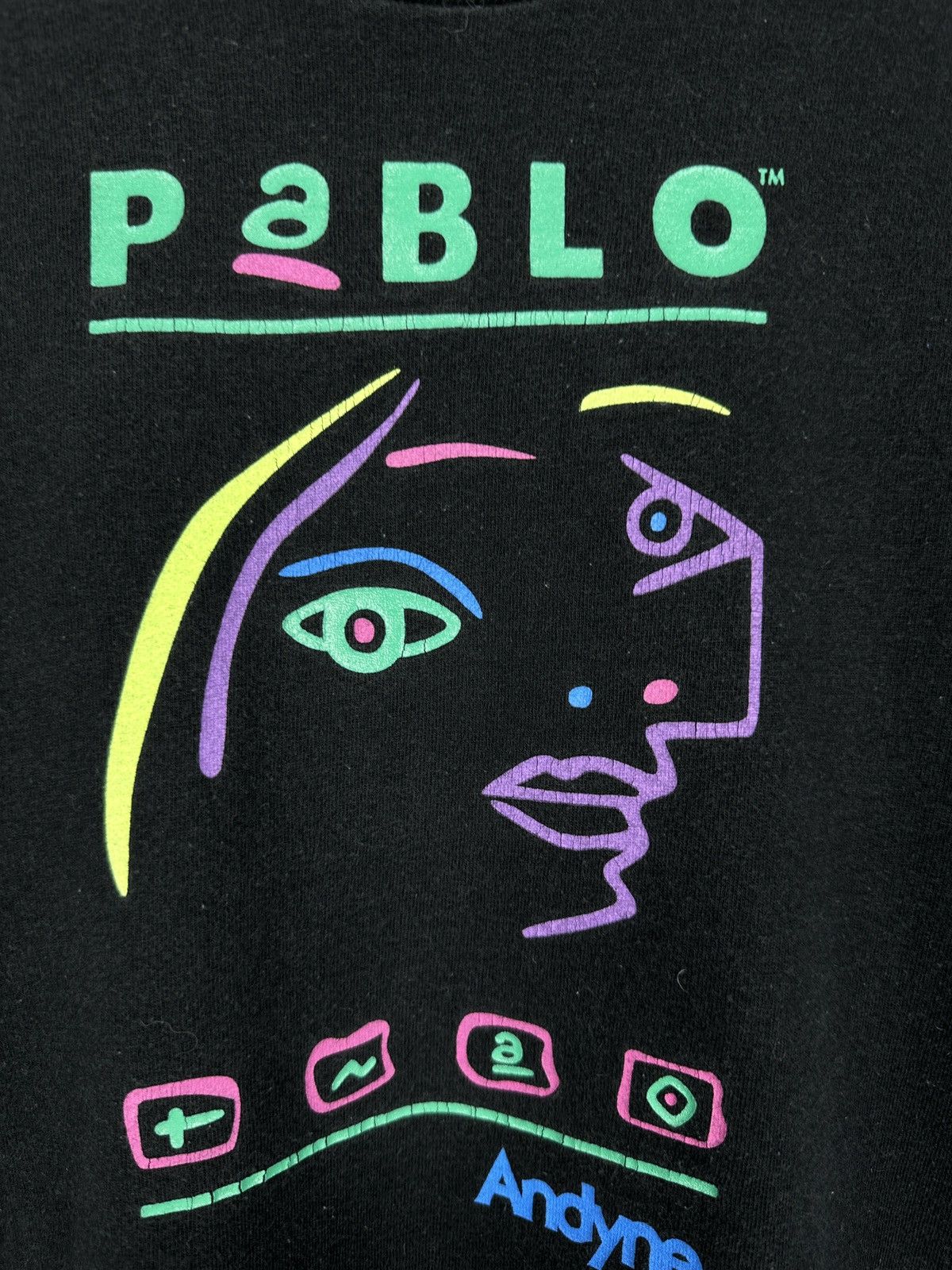 Vintage 90s Vintage Pablo Picasso Andyne Art Graphic T Shirt Tee Size US XL / EU 56 / 4 - 9 Thumbnail