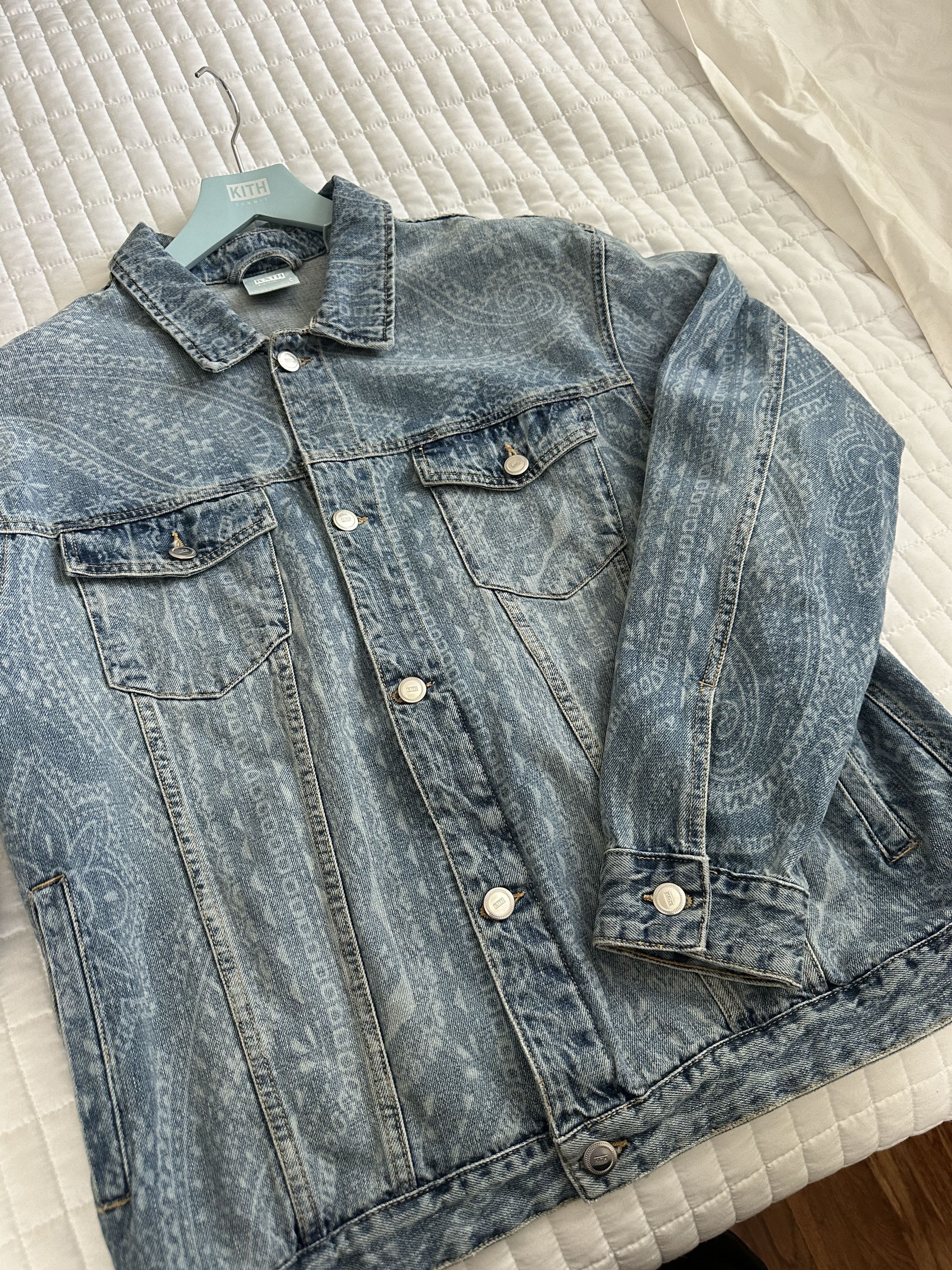 Kith Kith Laight Denim Jacket Summit Size US XL / EU 56 / 4 - 17 Thumbnail