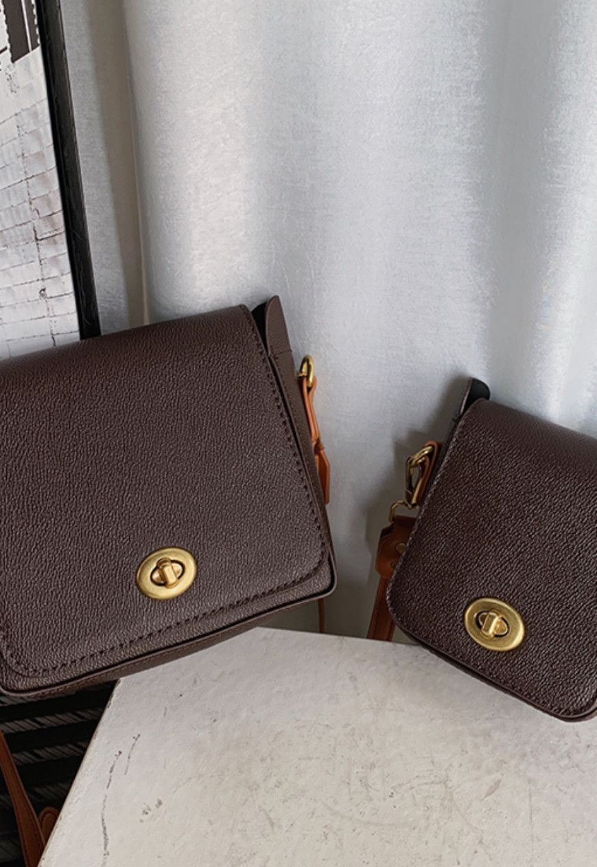 Other Men’s Brown leather crossbody bag Size ONE SIZE - 3 Thumbnail