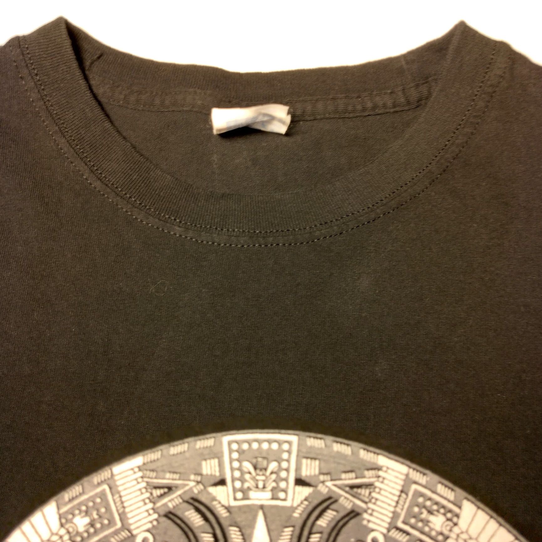 Vintage VINTAGE Yazbek Mexico T-Shirt Men 3XL Black Mayan Calendar Aztec Travel Tourist Size US XXL / EU 58 / 5 - 4 Thumbnail