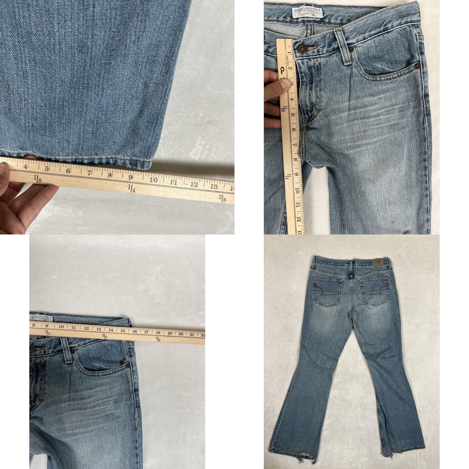 American Eagle Outfitters VINTAGE American Eagle Outfitters Favorite bootcut Jeans Womens 8 Blue Medium Wash Denim Size 30" / US 8 / IT 44 - 8 Thumbnail