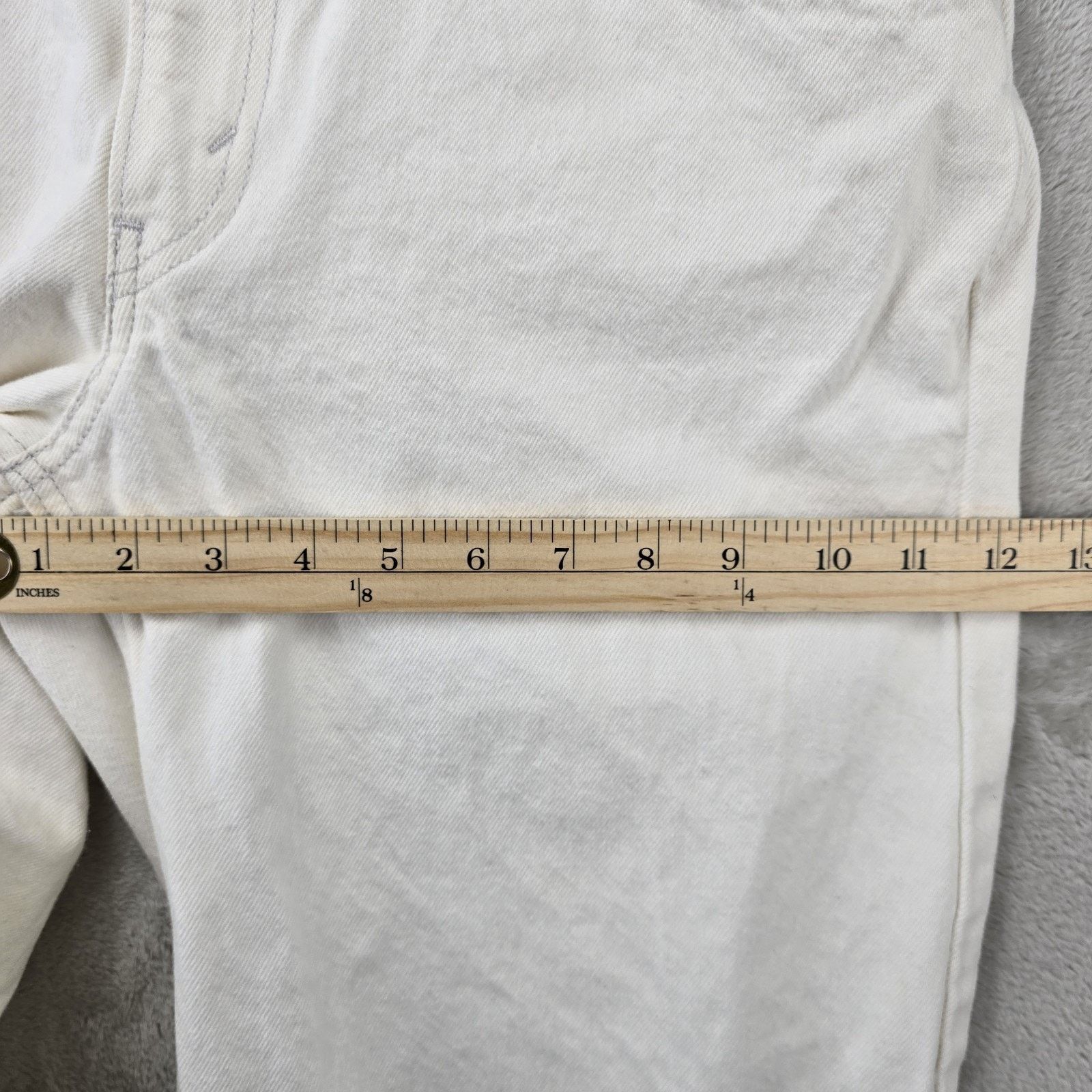 Levi's Levis Silver Tab 94 Baggy Jeans Womens 30 (Fits 32x30) White Size 30" / US 8 / IT 44 - 17 Thumbnail
