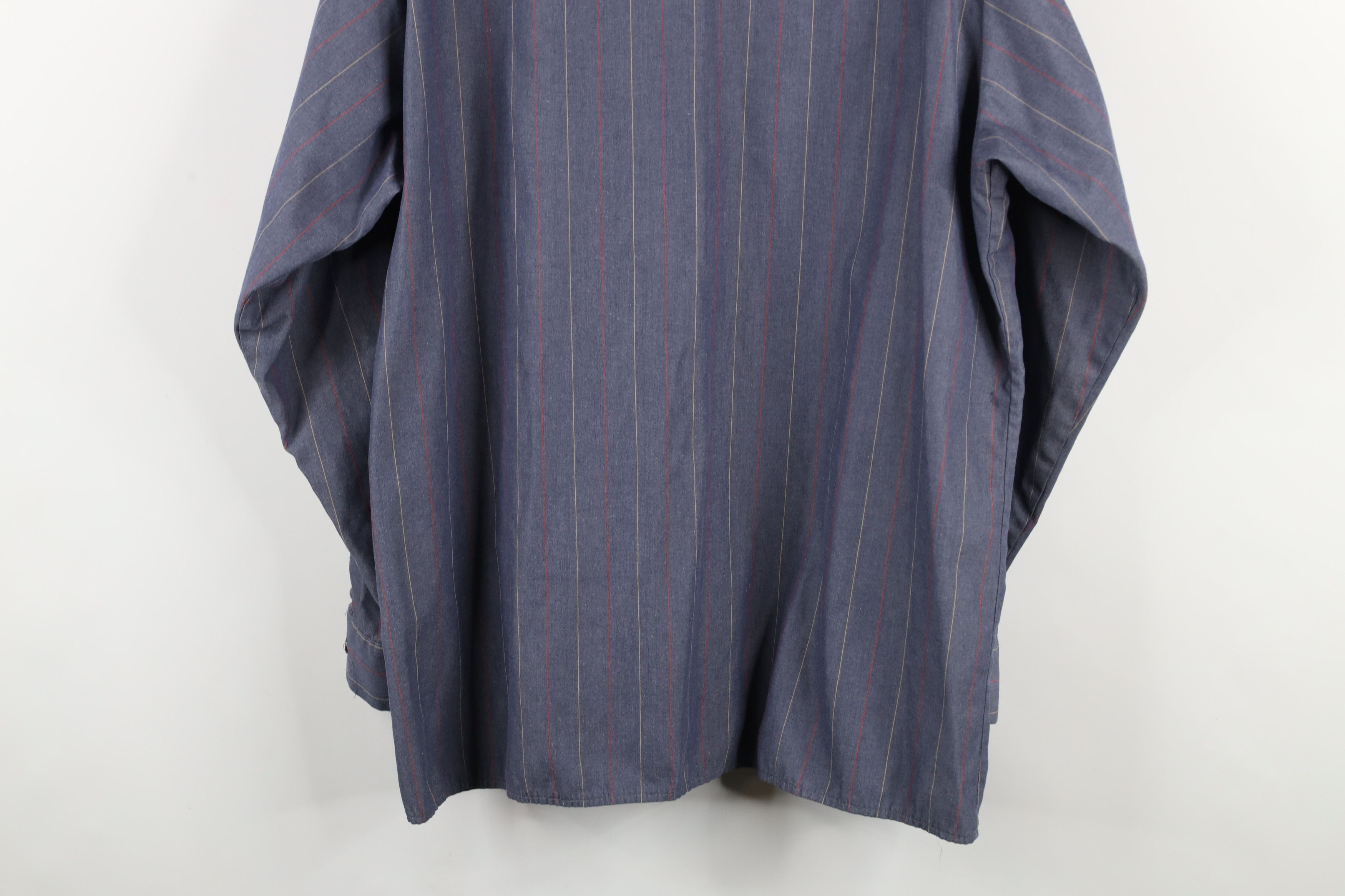 Vintage Vintage 90s Streetwear Workwear Mechanic Button Shirt Size US L / EU 52-54 / 3 - 15 Thumbnail