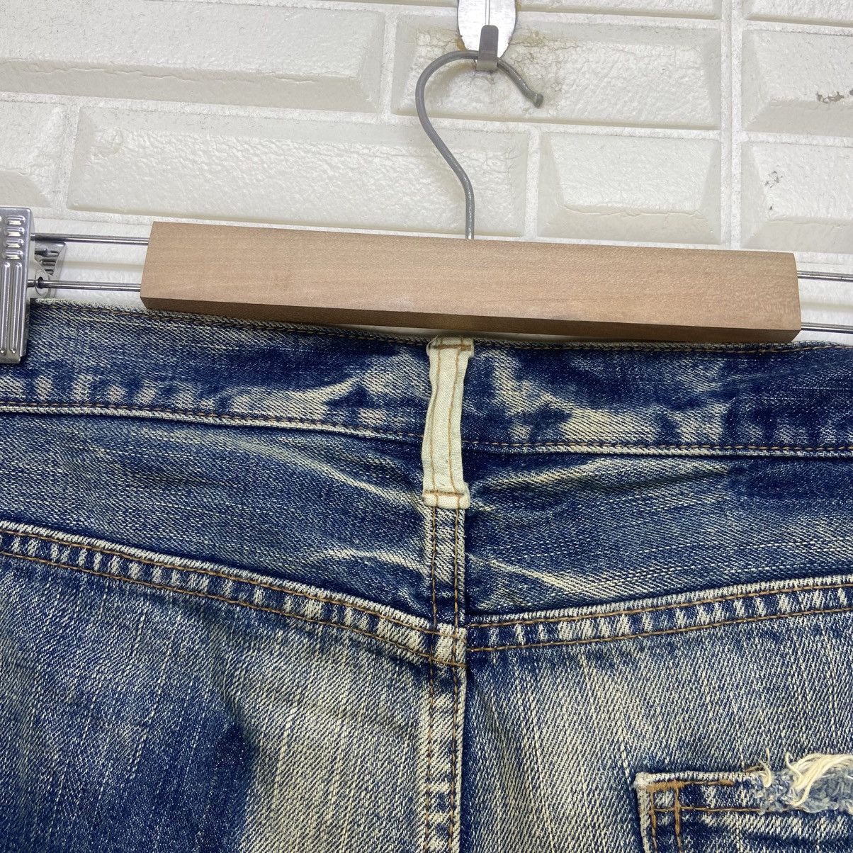 Japanese Brand Bonds & Peace Street Fashion Patchwork Distressed Denim Size US 30 / EU 46 - 20 Thumbnail