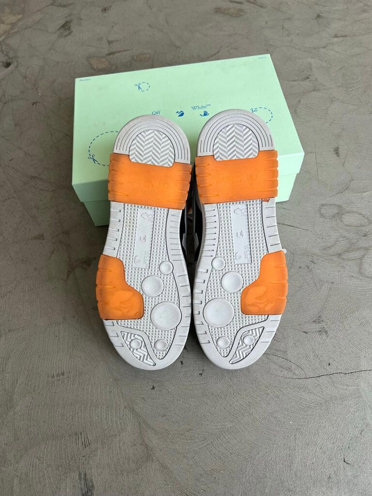 Off-White Off-White Out-Of-Office Sneaker Grey/Black Sz. 47 Size US 14 / EU 47 - 5 Thumbnail