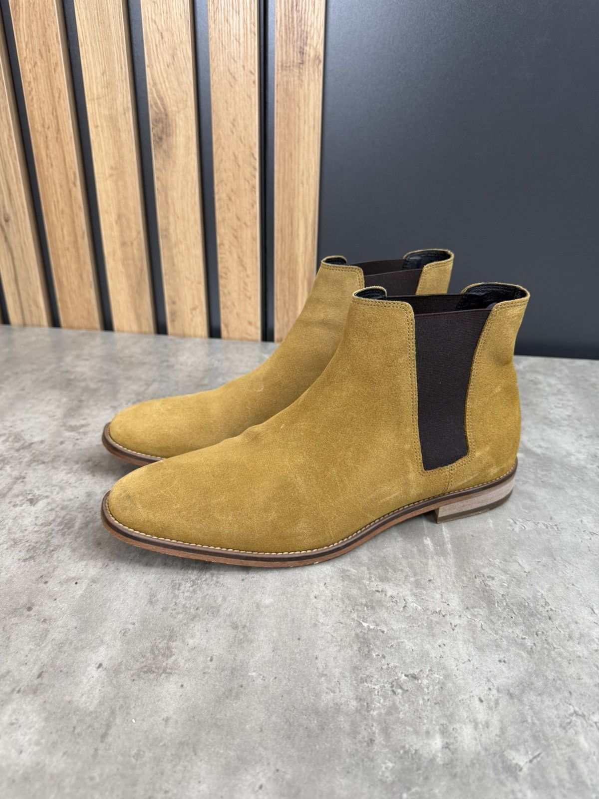 Sandro Sandro Paris Suede Chelsea Boots Size 44 Size US 11 / EU 44 - 1 Thumbnail