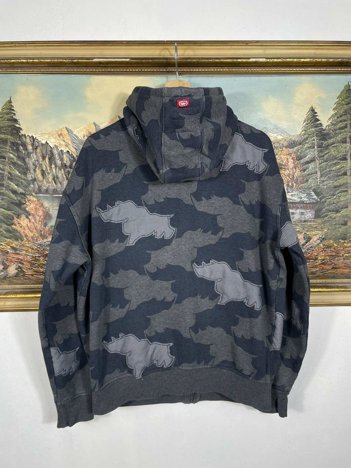 Ecko Unltd. × Vintage Ecko Untld. Vintage Y2k 00s Zip Hoodie Sweatshirt Swag Drip Size US M / EU 48-50 / 2 - 7 Thumbnail