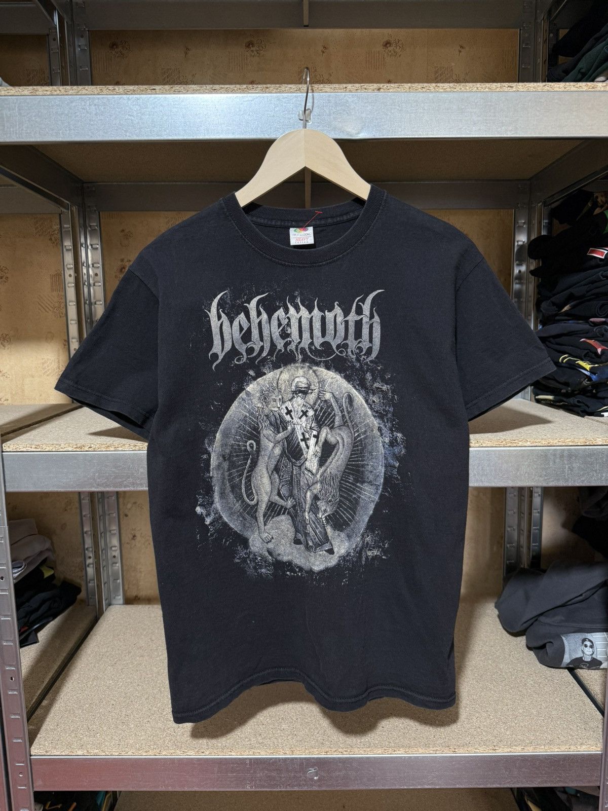 Band Tees × Vintage Vintage 2008 Behemoth Christian To The Lions T-Shirt Size US S / EU 44-46 / 1 - 1 Thumbnail